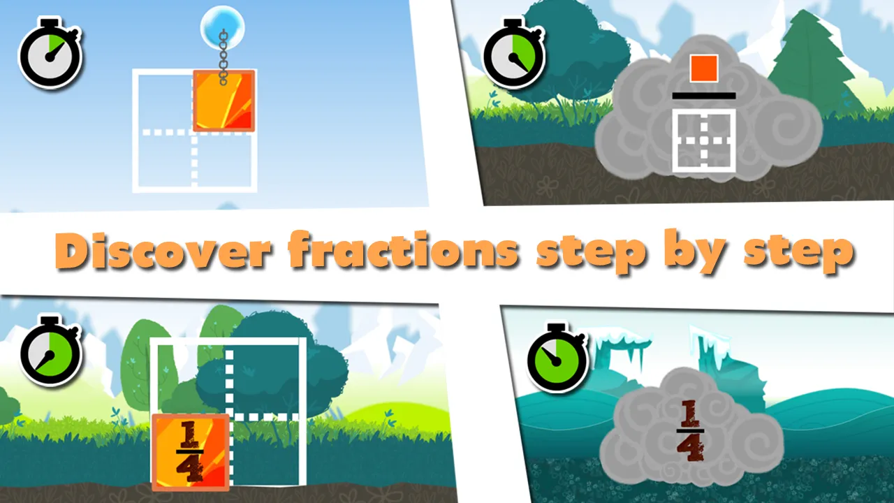 Slice Fractions | Indus Appstore | Screenshot