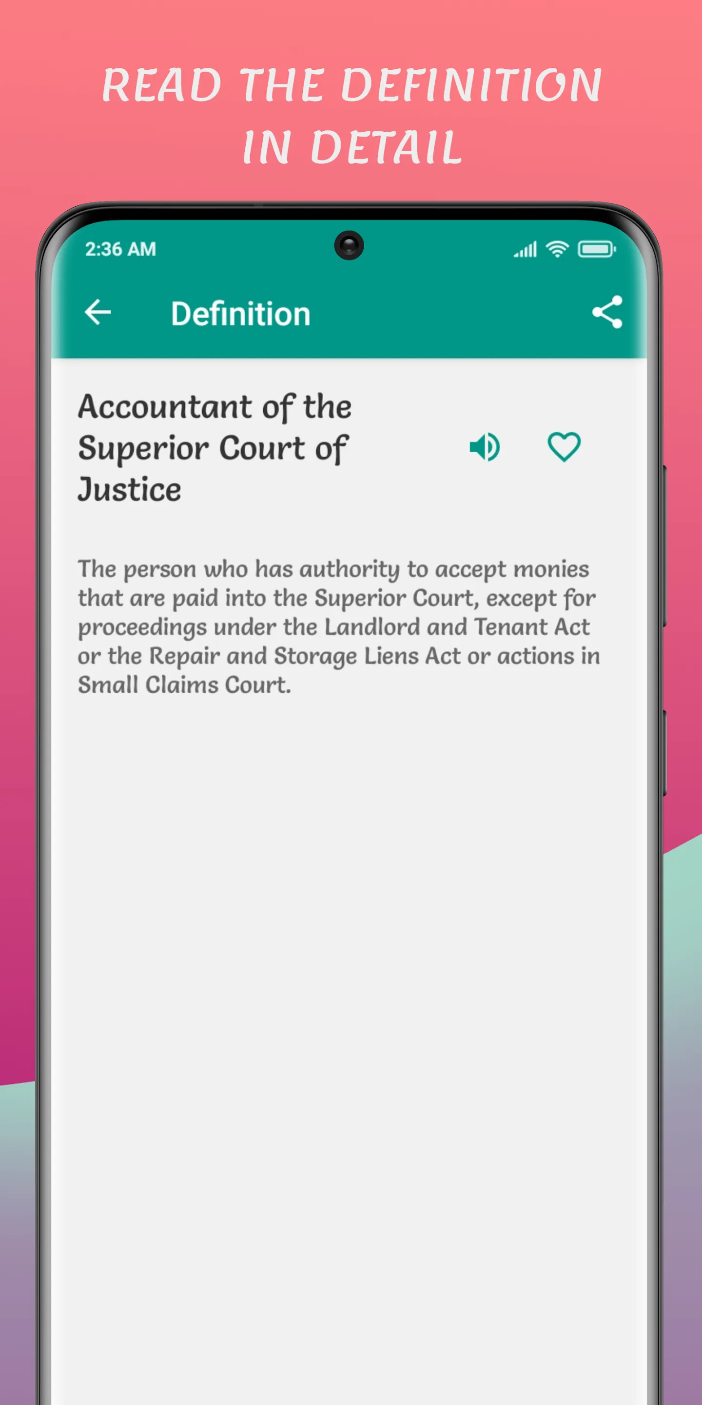 Law Dictionary Offline | Indus Appstore | Screenshot