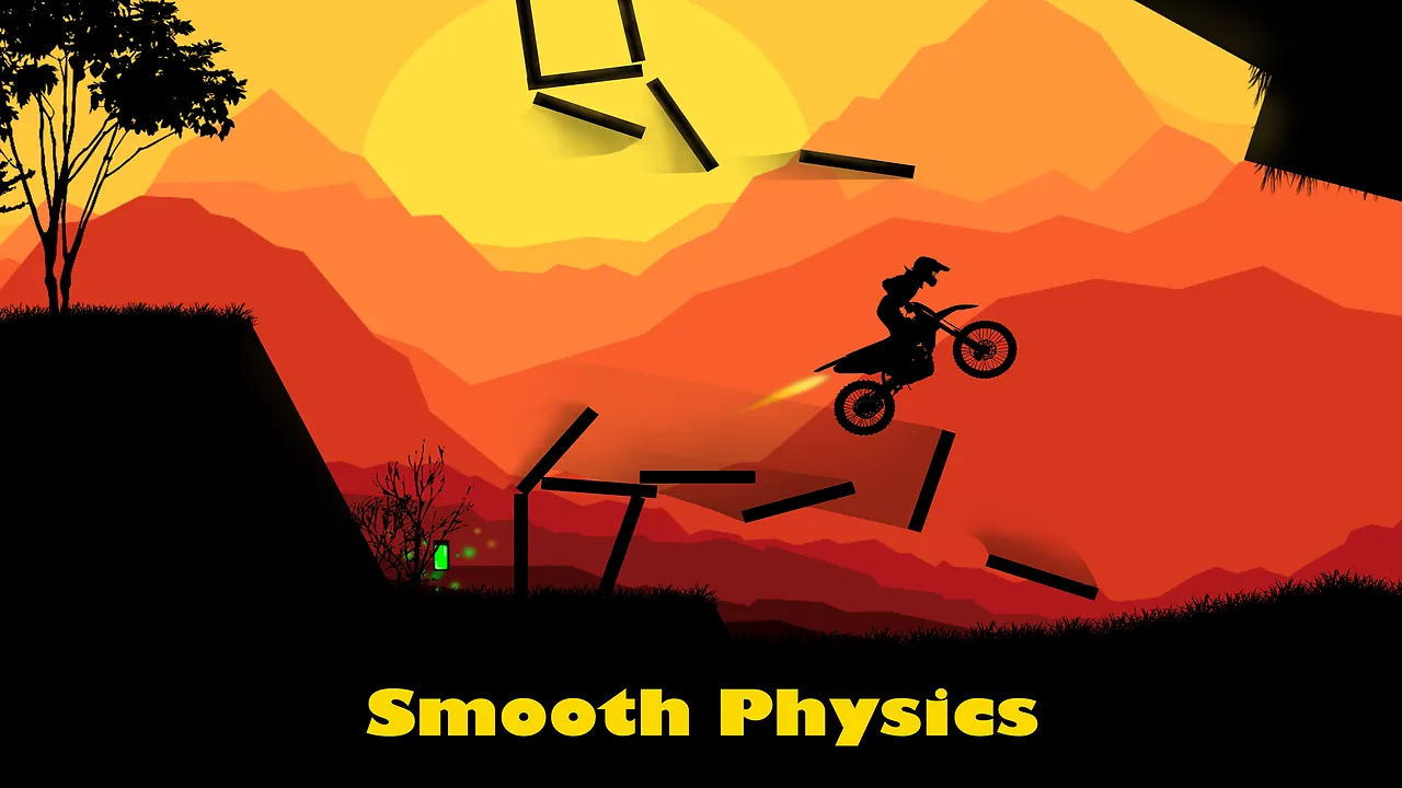 Sunset Bike Racer - Motocross | Indus Appstore | Screenshot