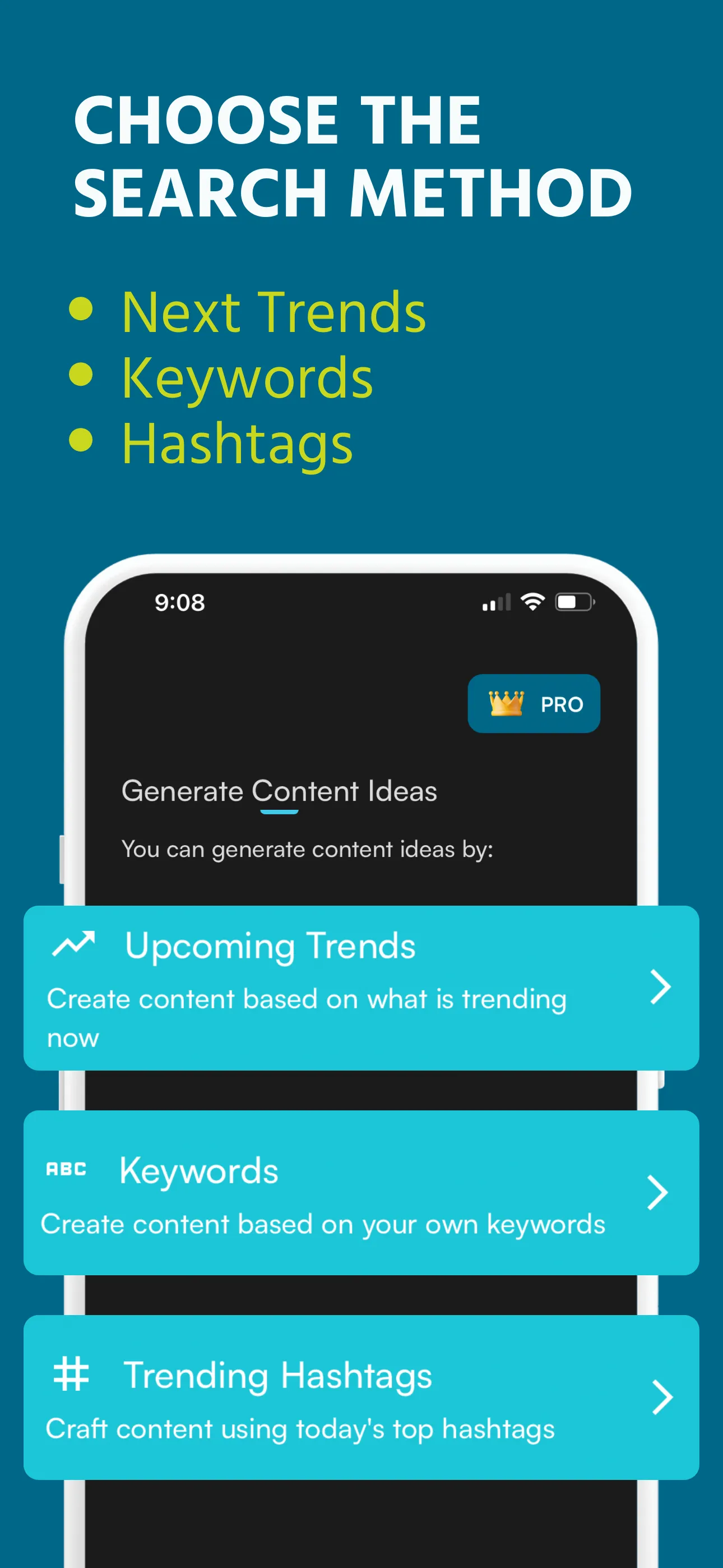 Nextwave Trends Idea Generator | Indus Appstore | Screenshot