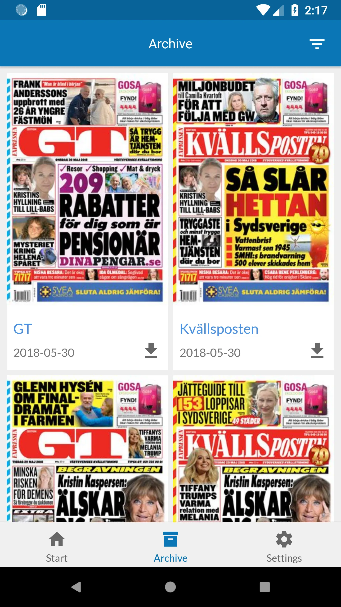 Expressen Tidning | Indus Appstore | Screenshot