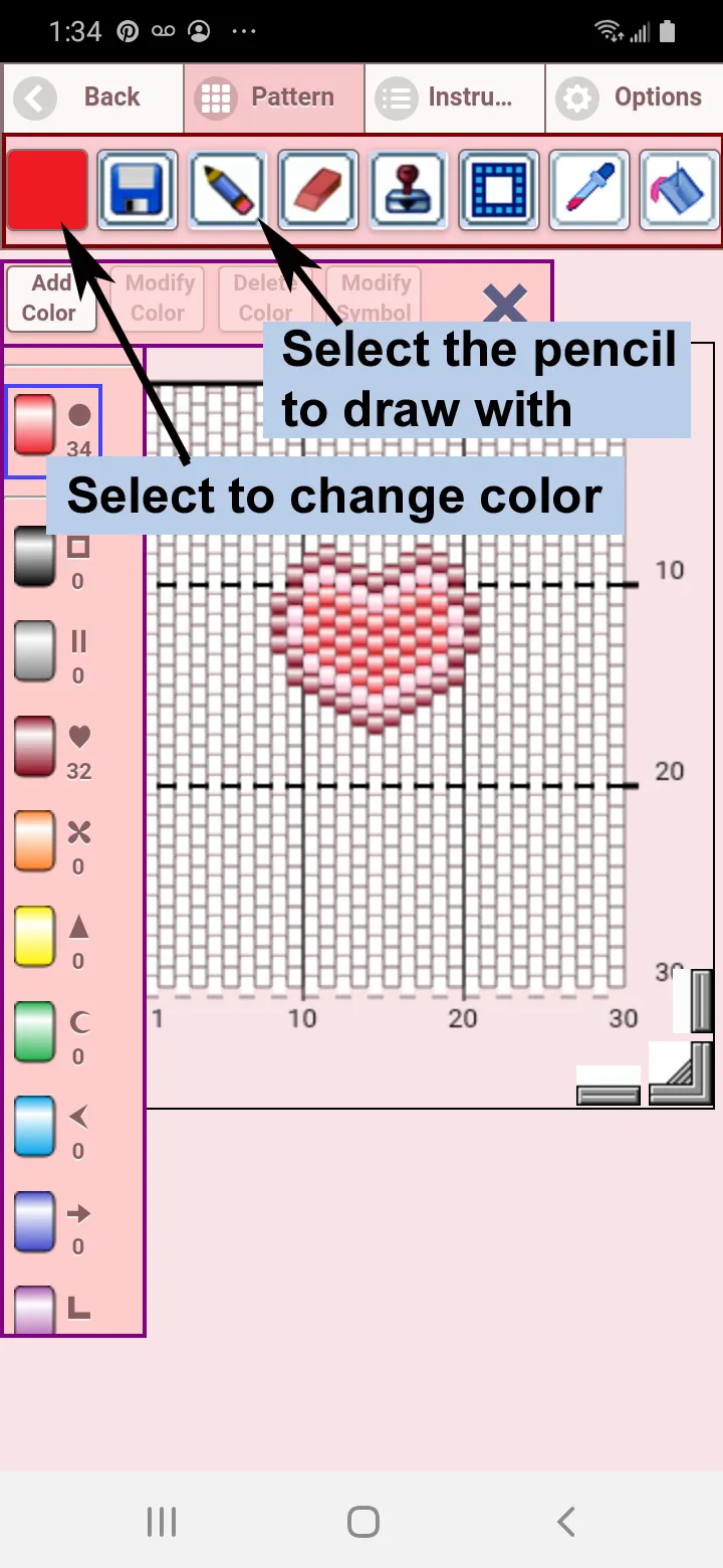 Bead Pattern Creator | Indus Appstore | Screenshot