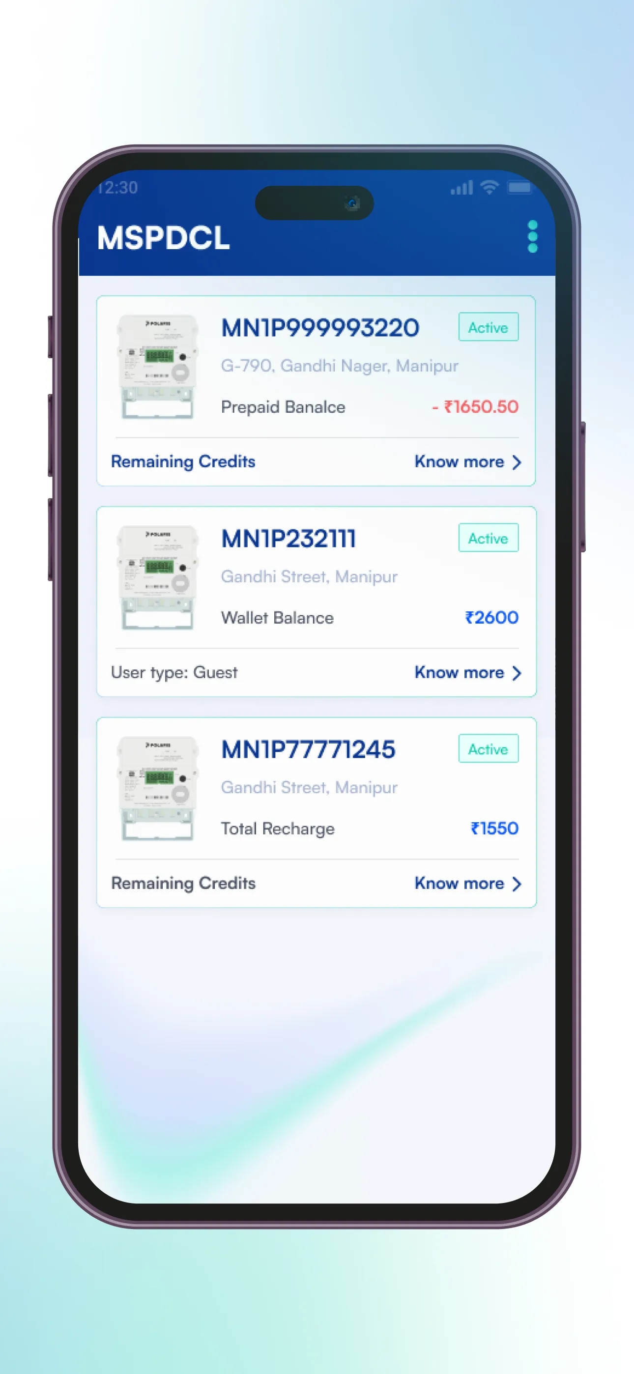 MSPDCL Smart Metering App | Indus Appstore | Screenshot