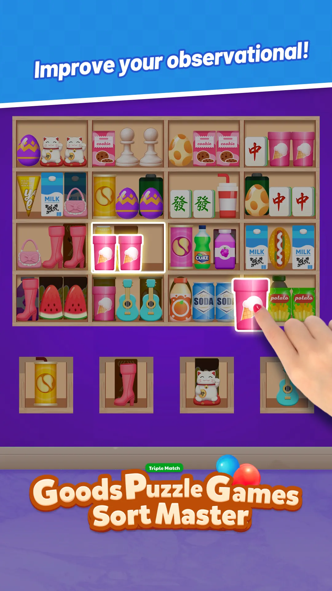 Goods Puzzle Games-Sort Master | Indus Appstore | Screenshot