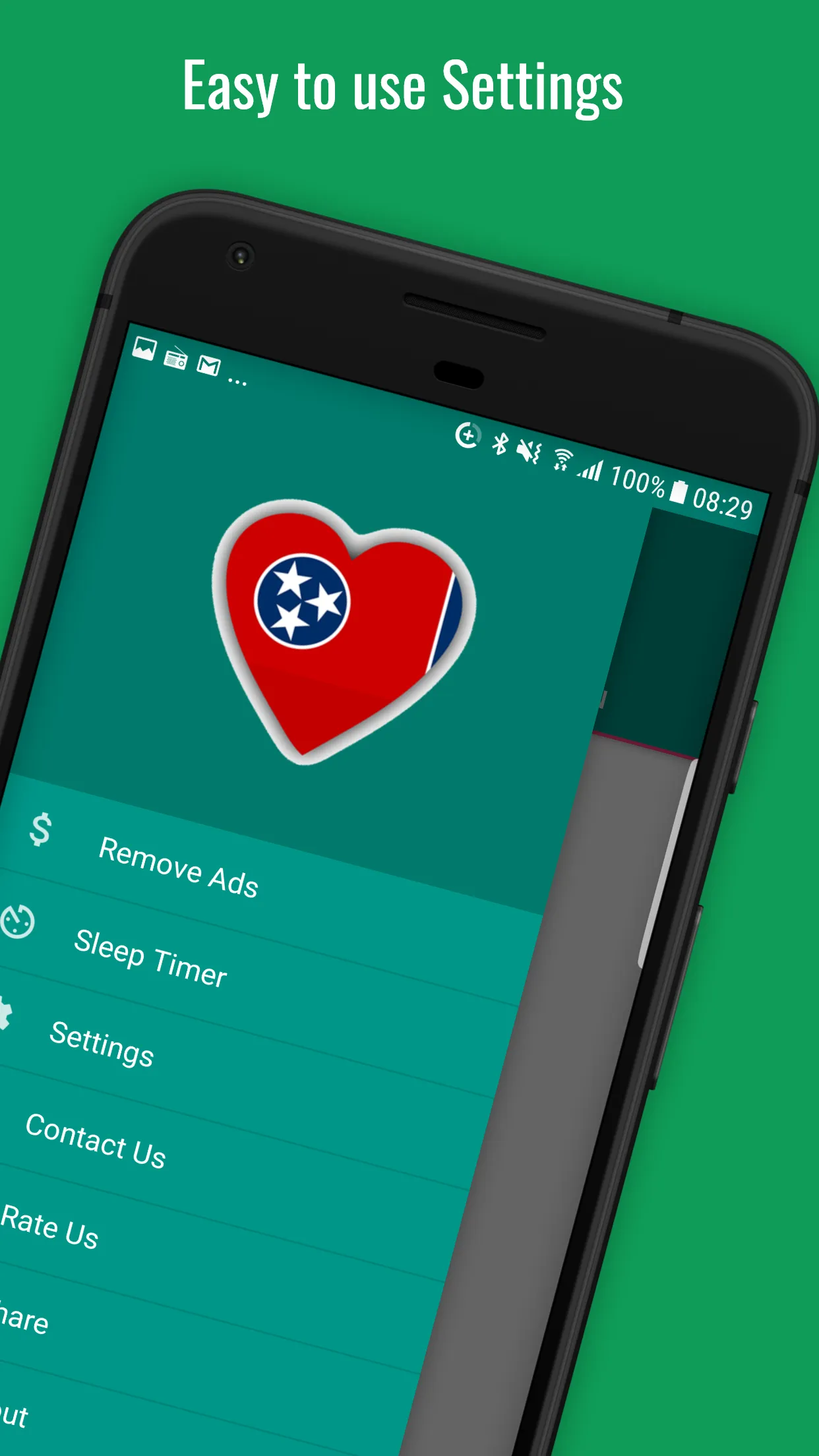 Tennessee Radio | Indus Appstore | Screenshot