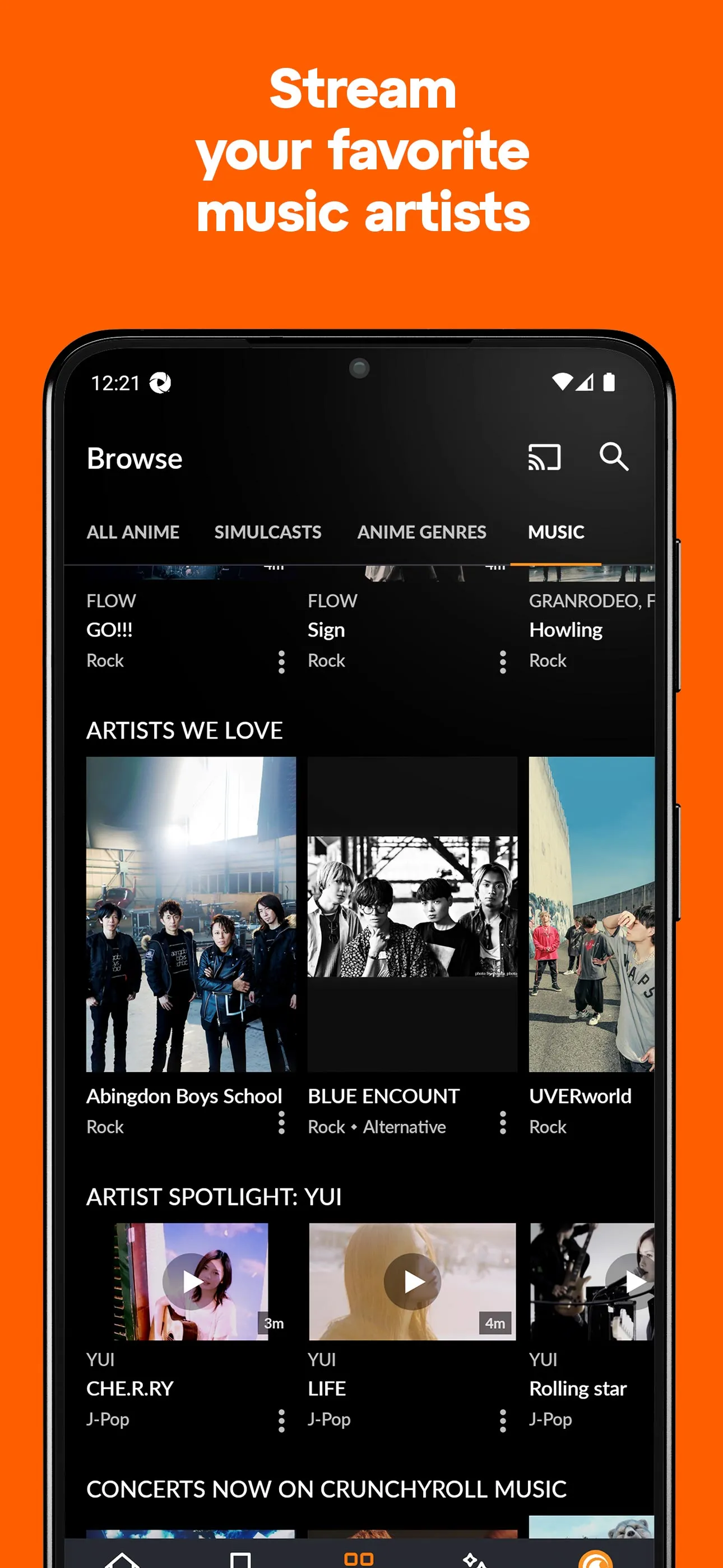 Crunchyroll | Indus Appstore | Screenshot