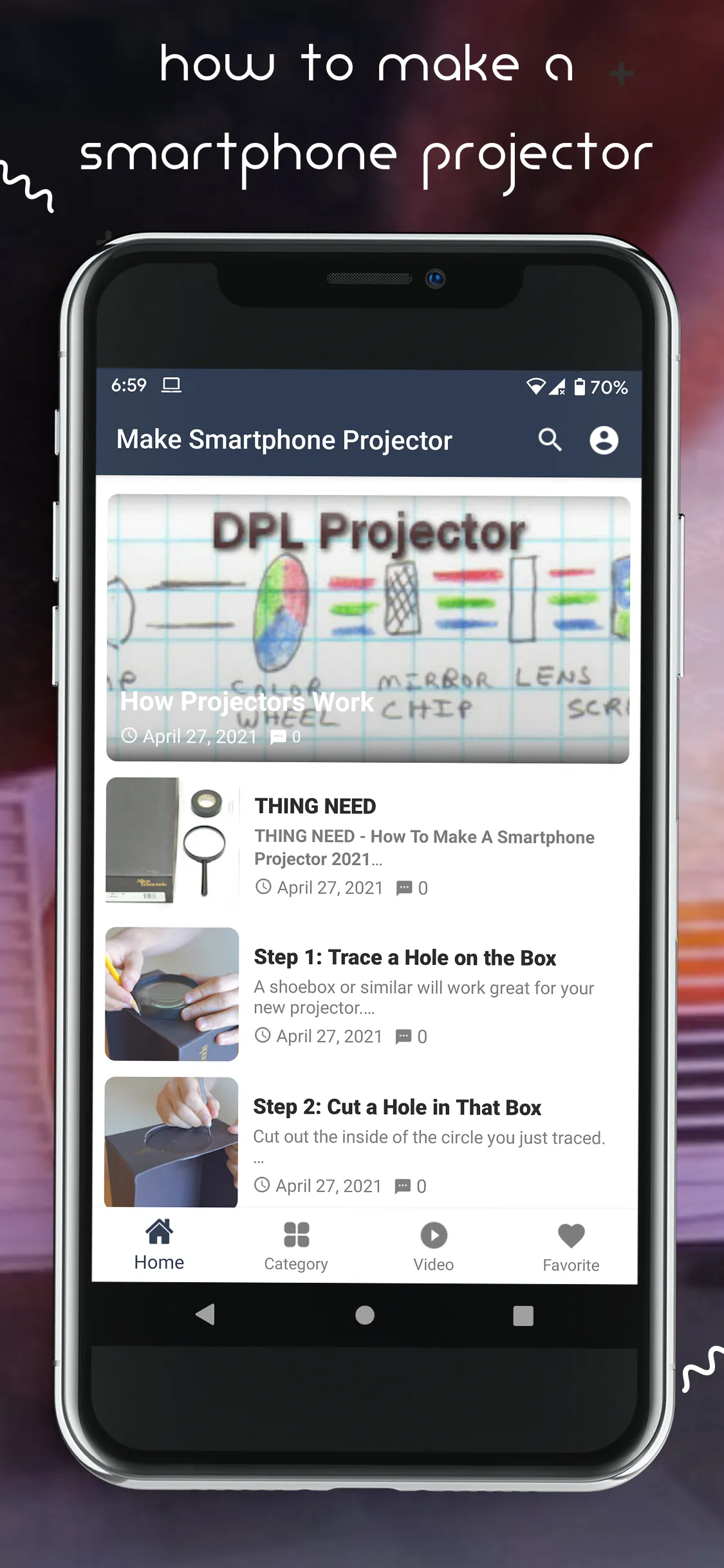 How Make Smartphone Projector | Indus Appstore | Screenshot