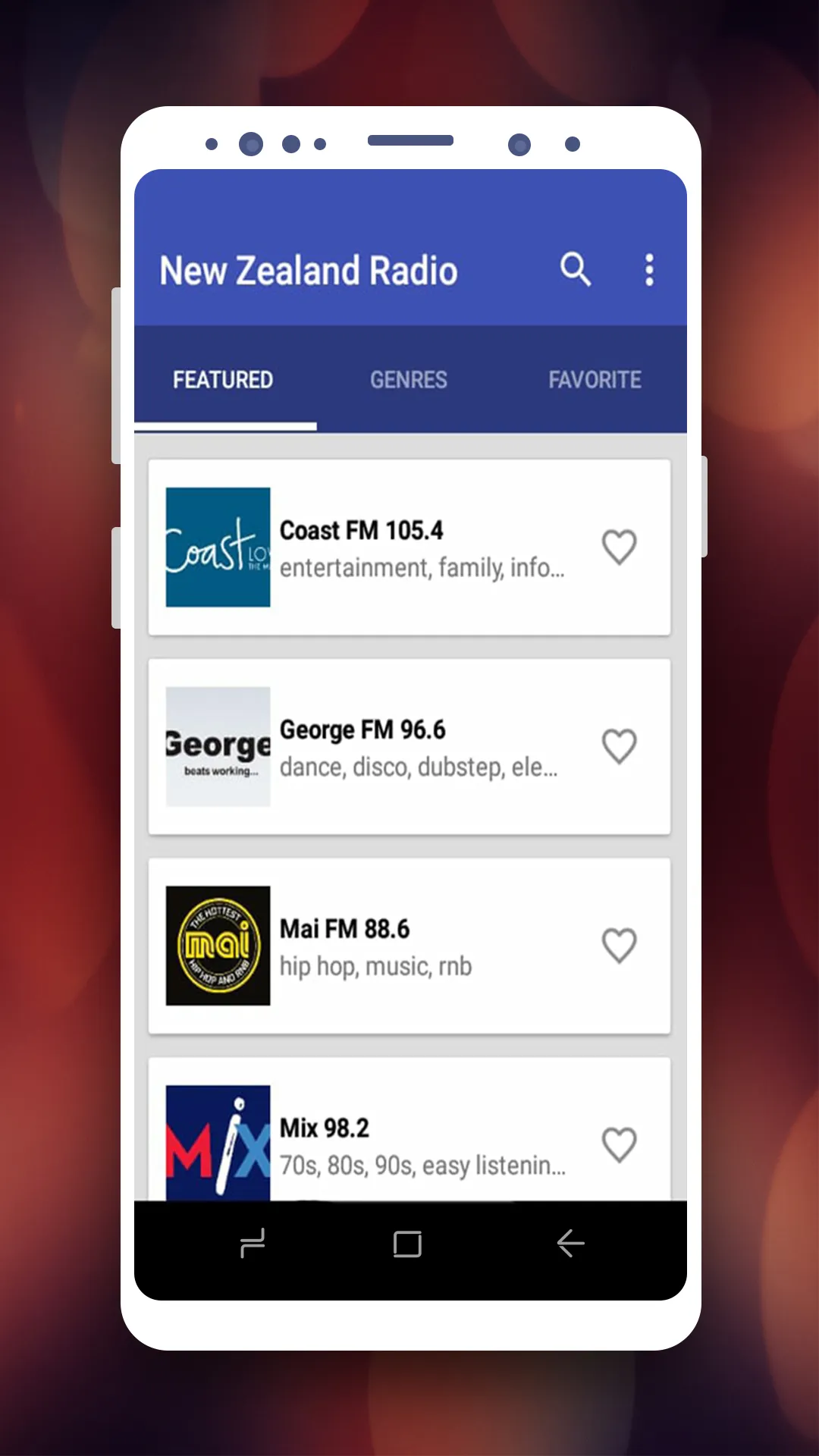 New Zealand Radio Stations app | Indus Appstore | Screenshot