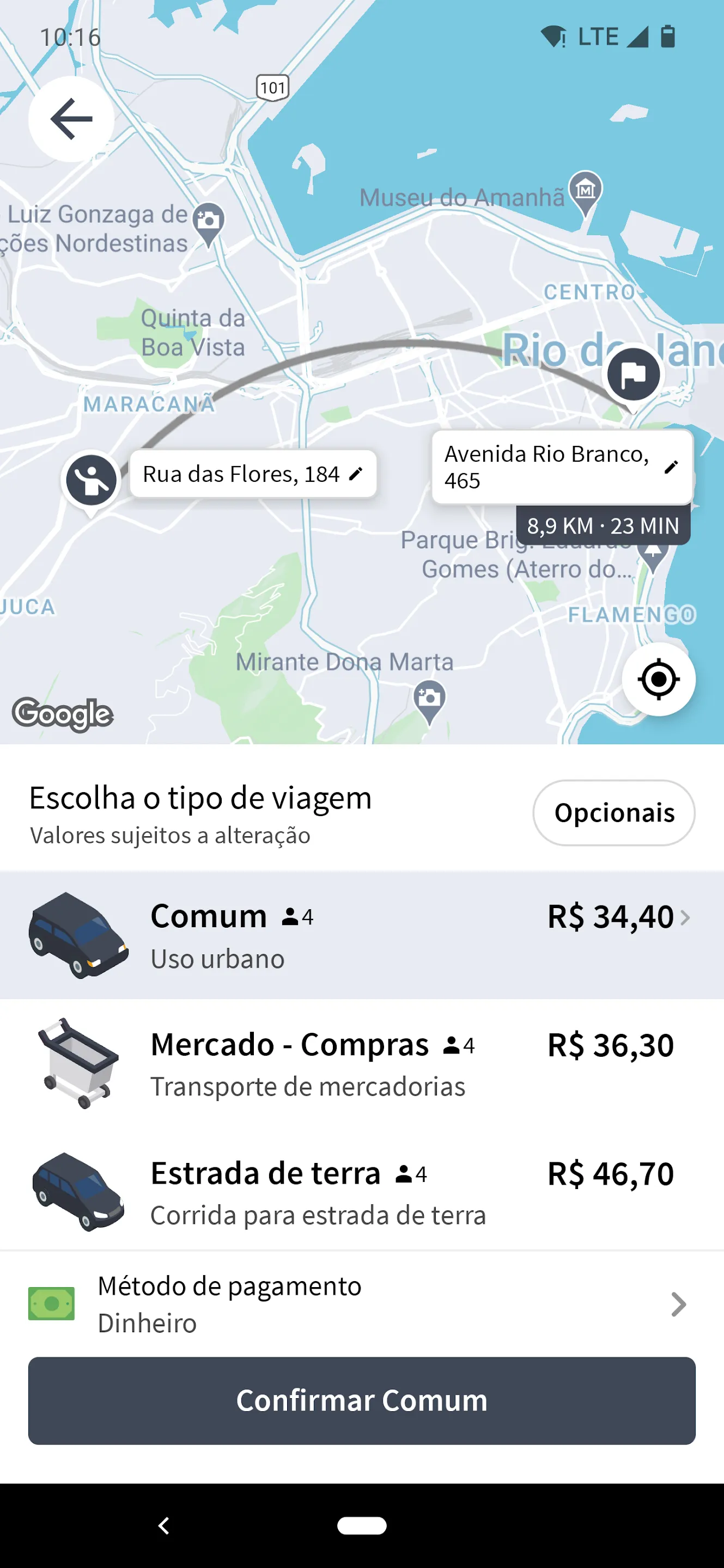 Go - Transporte Urbano Privado | Indus Appstore | Screenshot