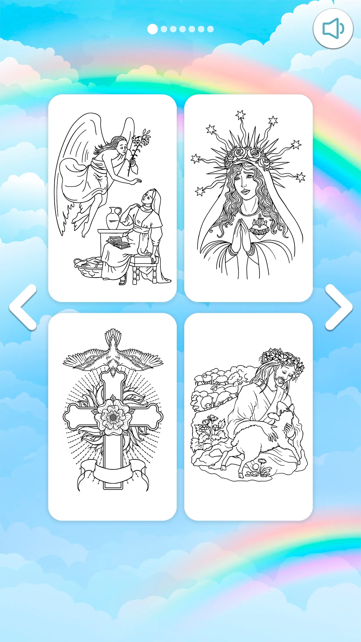 Bible Coloring Book by Number | Indus Appstore | Screenshot