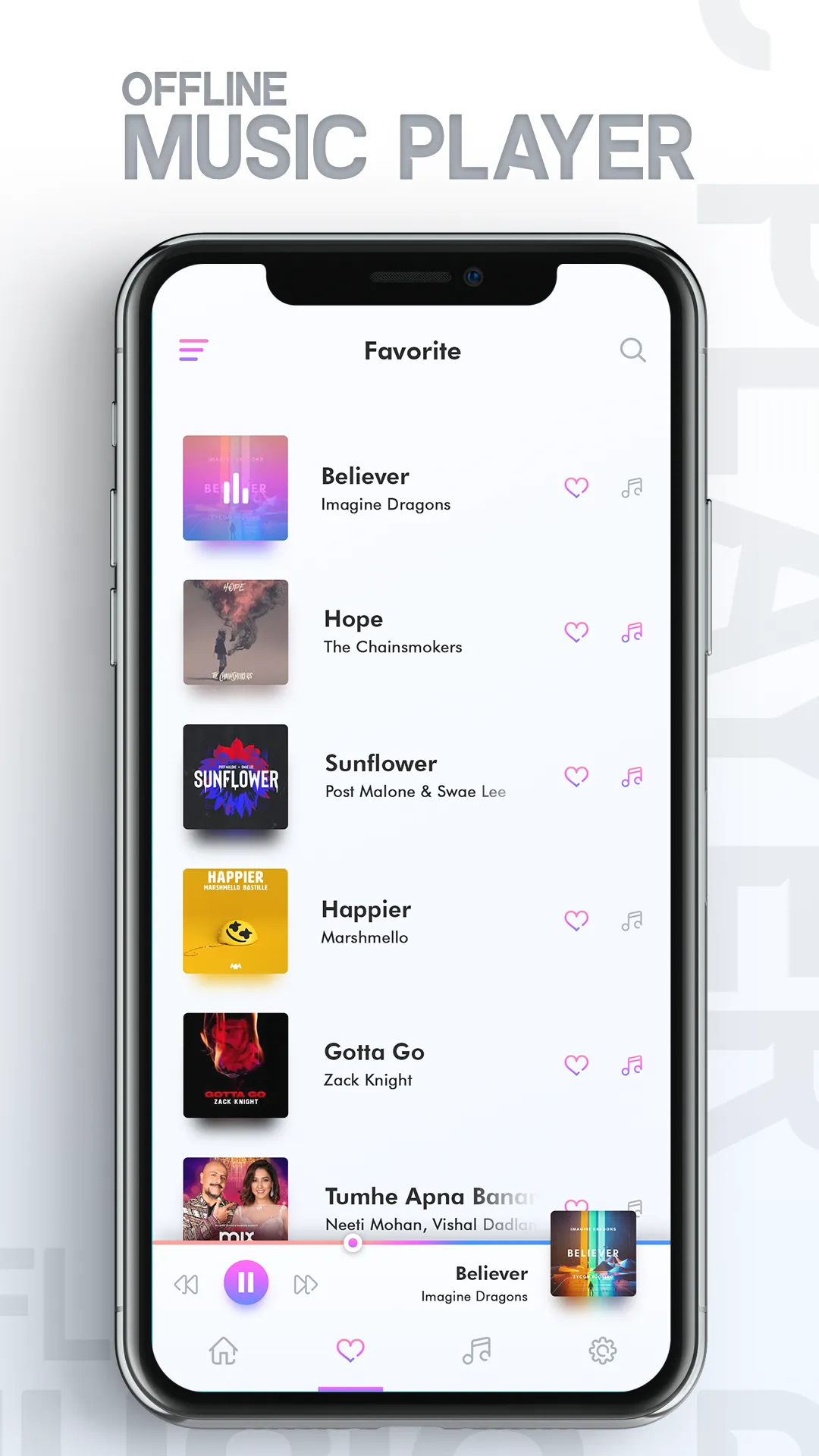 Offline Music Player | Indus Appstore | Screenshot