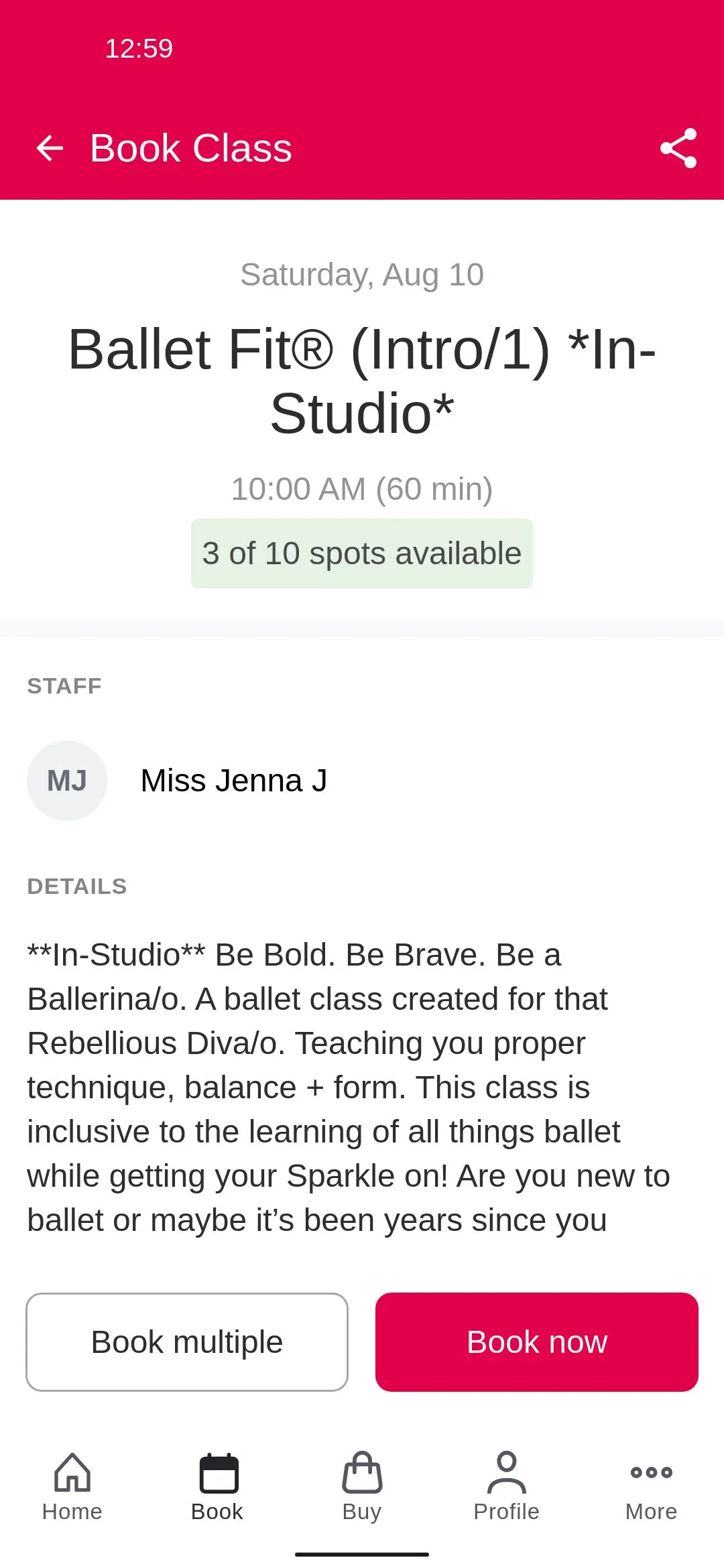 Ballet Lounge | Indus Appstore | Screenshot