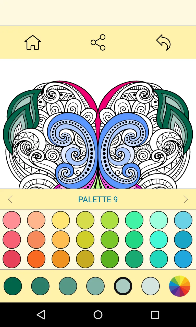 Coloring Book For Adults | Indus Appstore | Screenshot