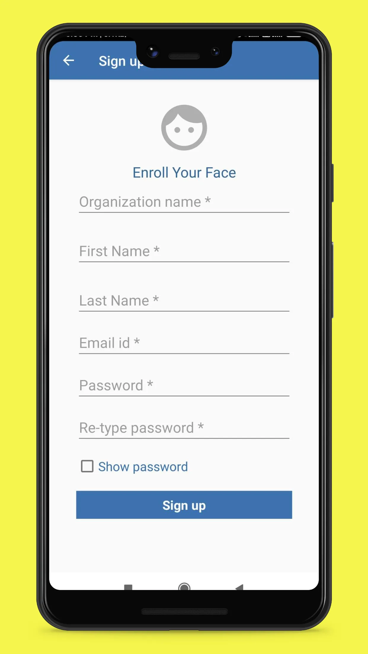 Face Attend | Indus Appstore | Screenshot