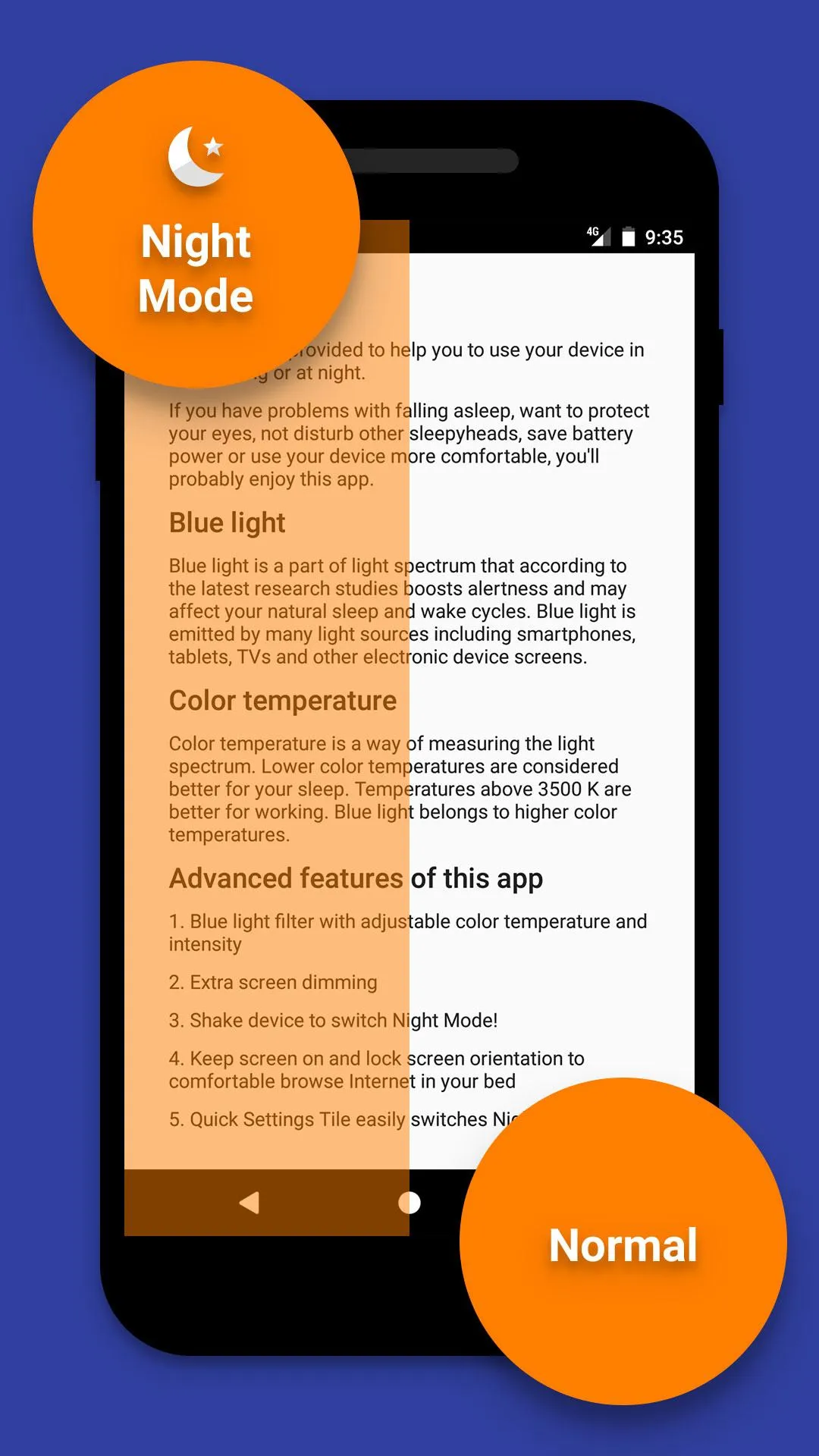 Night Mode - Blue Light Filter | Indus Appstore | Screenshot