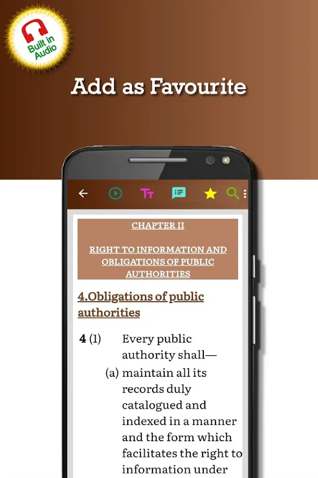 RTI - Right to Information Act | Indus Appstore | Screenshot