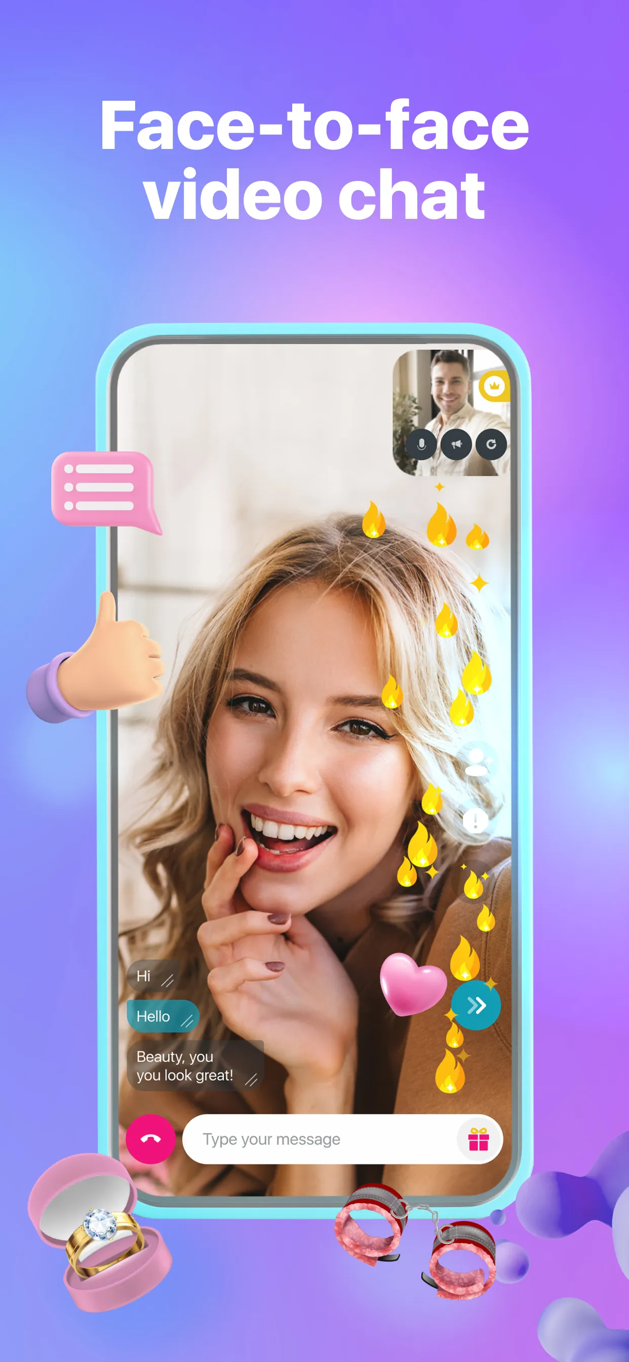 Random video chat - Mirami | Indus Appstore | Screenshot