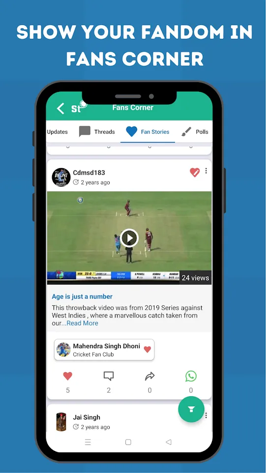 SportsThat- Fans community | Indus Appstore | Screenshot