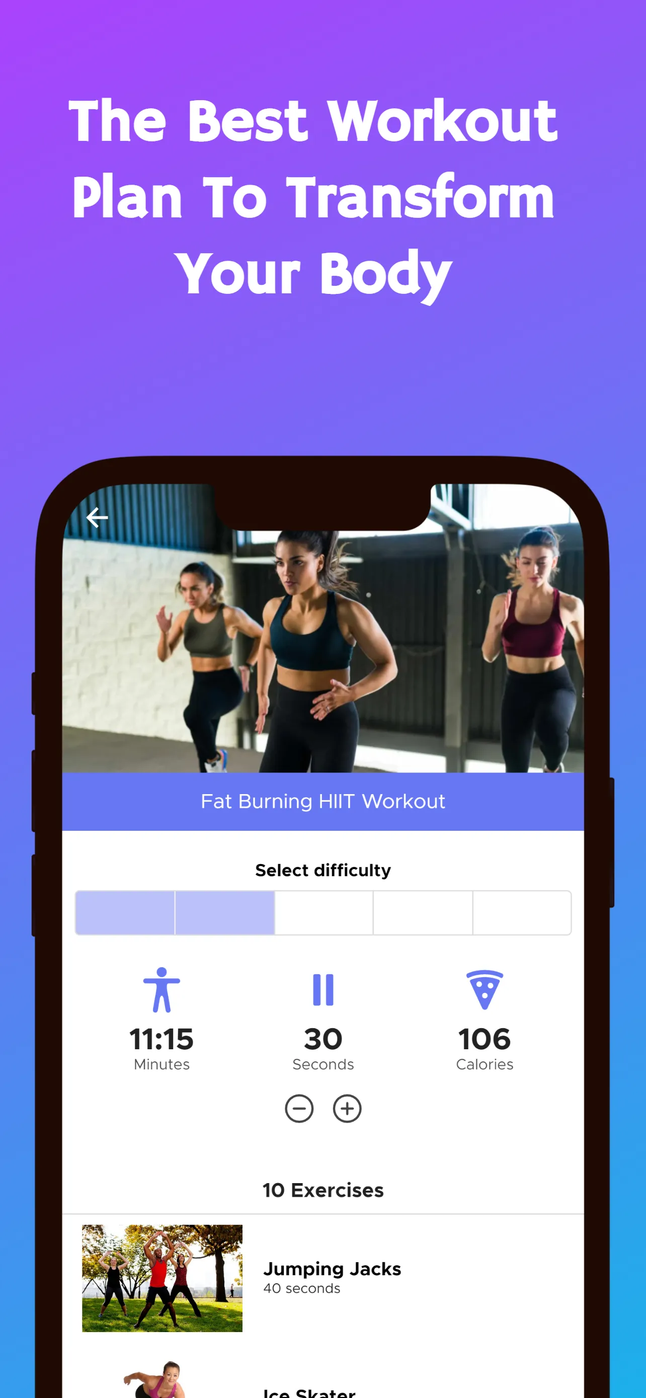 21 Day Body Transformation | Indus Appstore | Screenshot