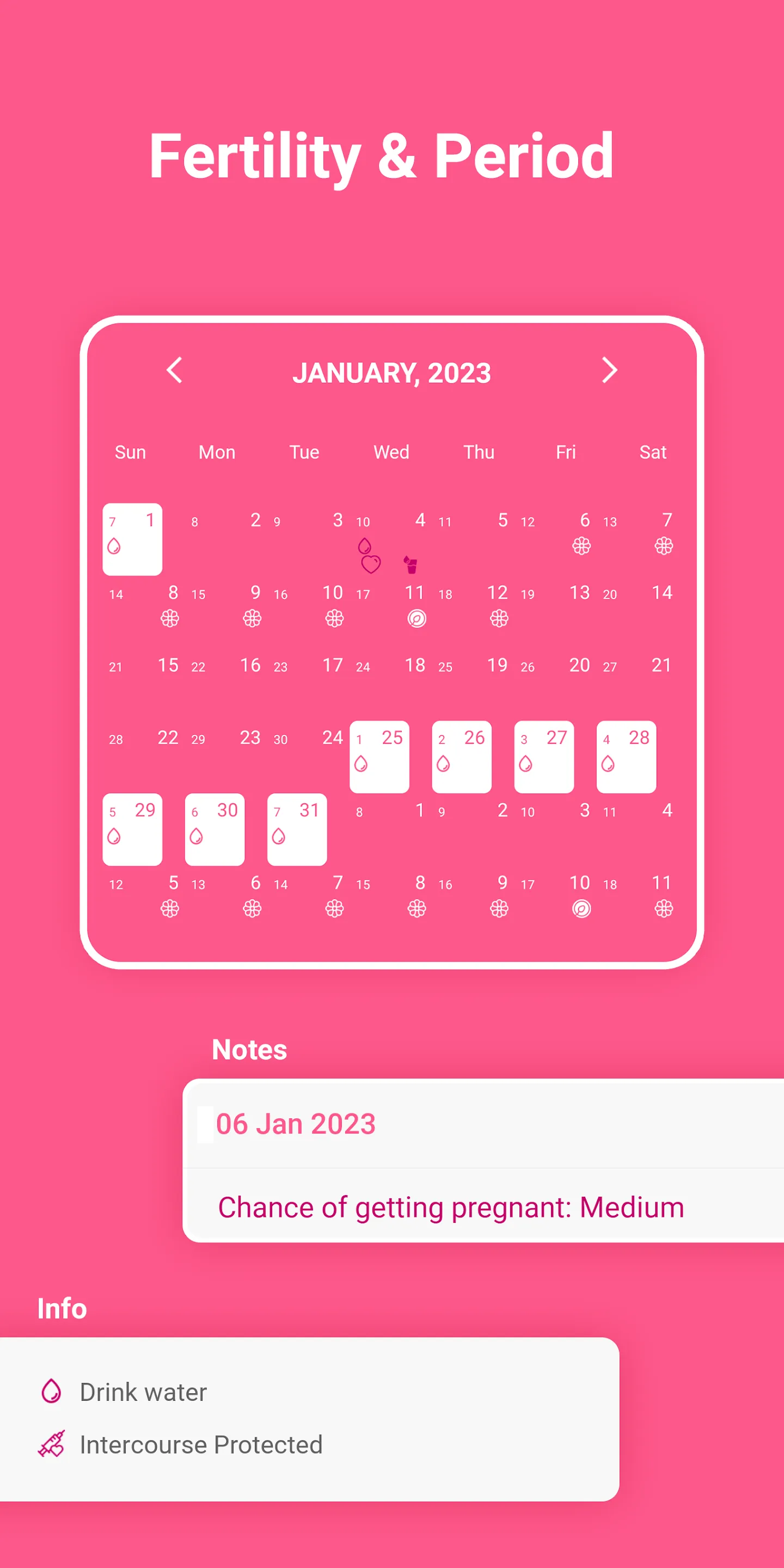 My Period Tracker | Indus Appstore | Screenshot