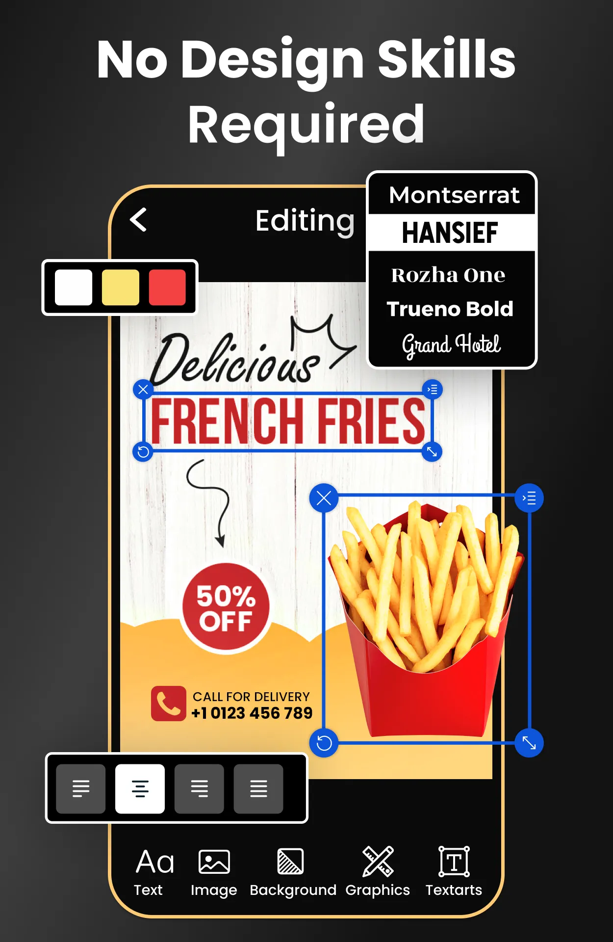Flyers, Poster Maker, Design | Indus Appstore | Screenshot