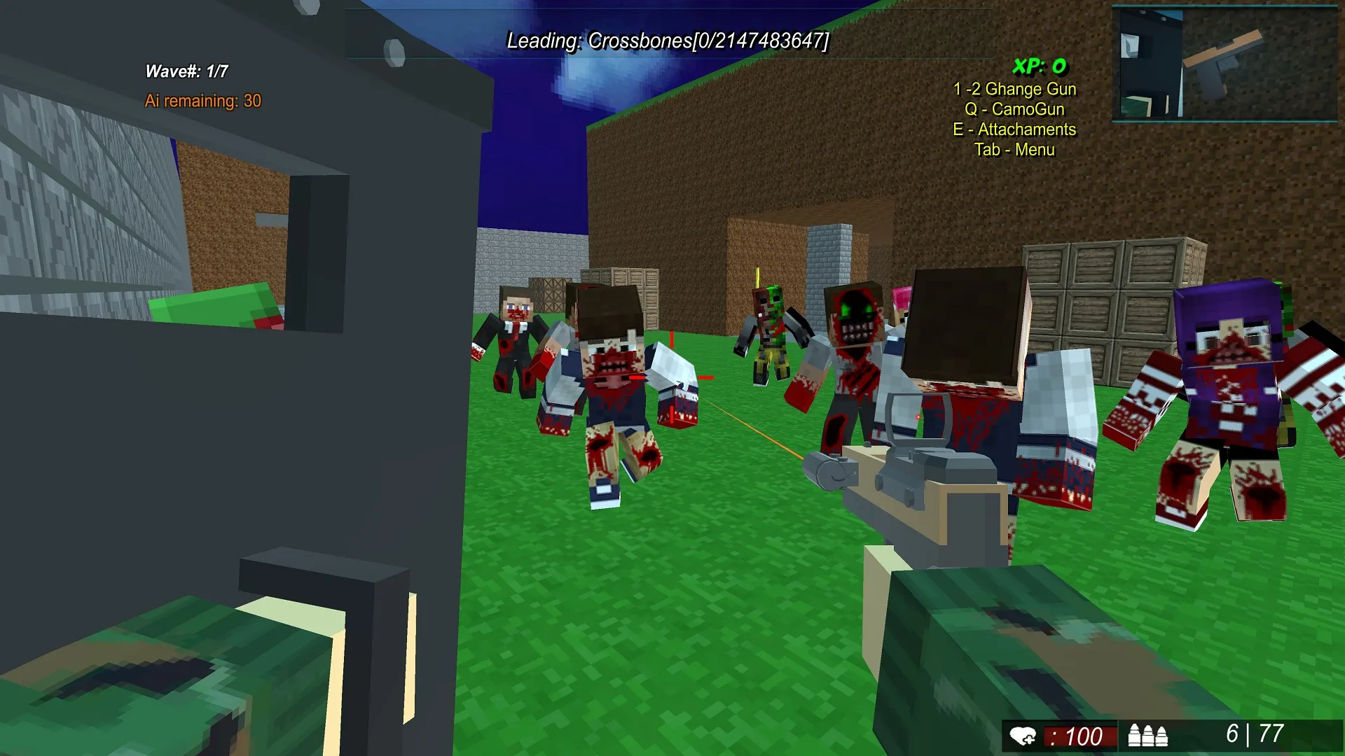 Advanced Blocky Combat SWAT | Indus Appstore | Screenshot