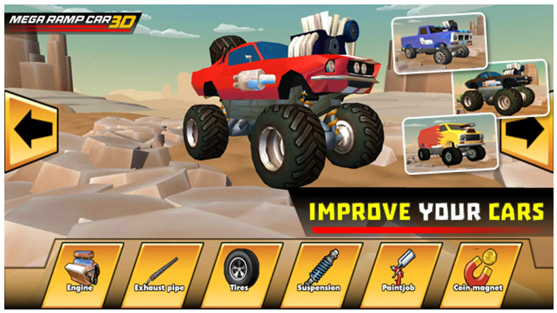 Mega Ramp Car | Indus Appstore | Screenshot