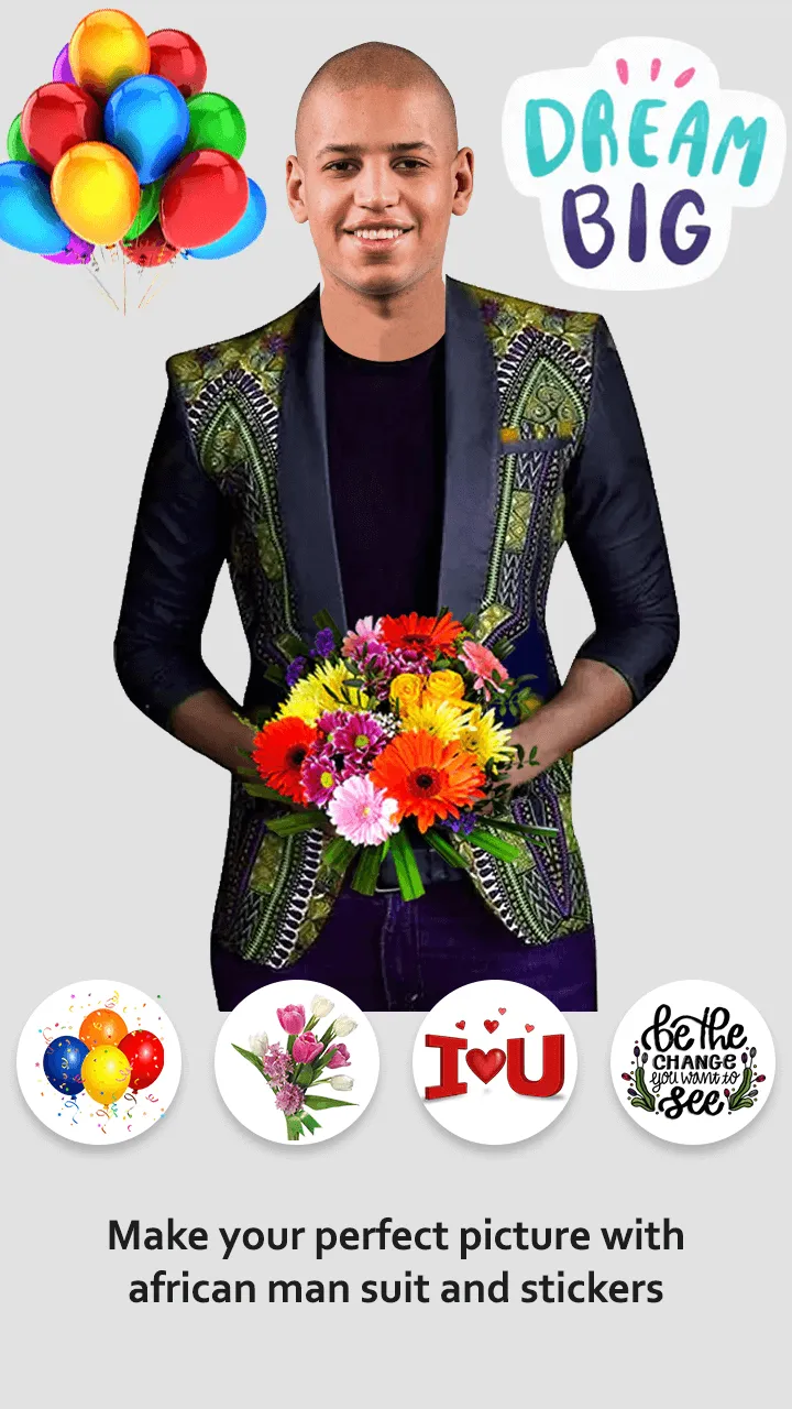 African Man Latest Photo Suit  | Indus Appstore | Screenshot