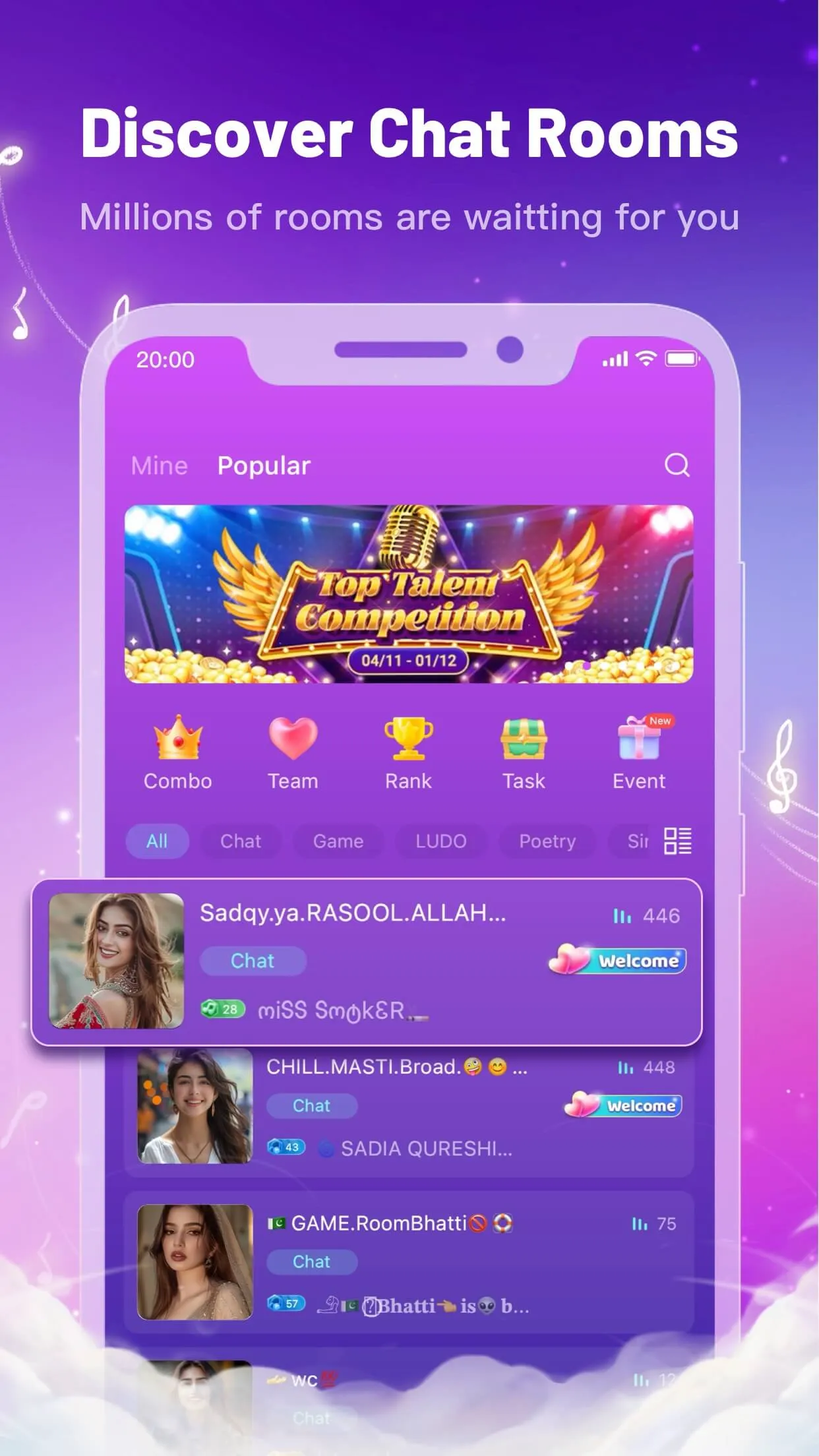 OyeLite - Shorts & VoiceChat | Indus Appstore | Screenshot
