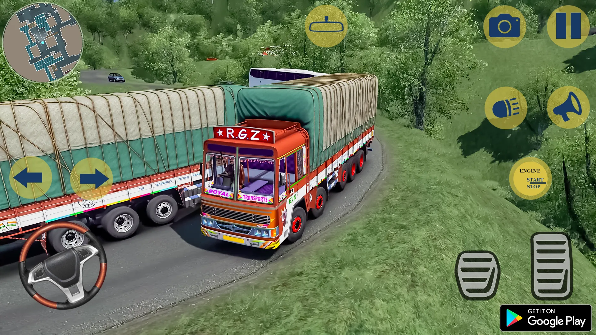 Indian Truck Cargo Truck Games | Indus Appstore | Screenshot