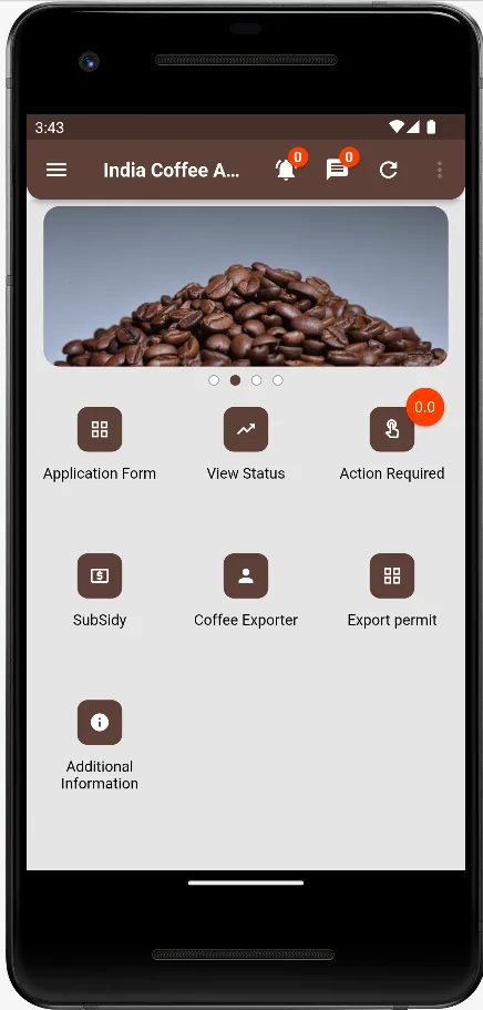 India Coffee App | Indus Appstore | Screenshot