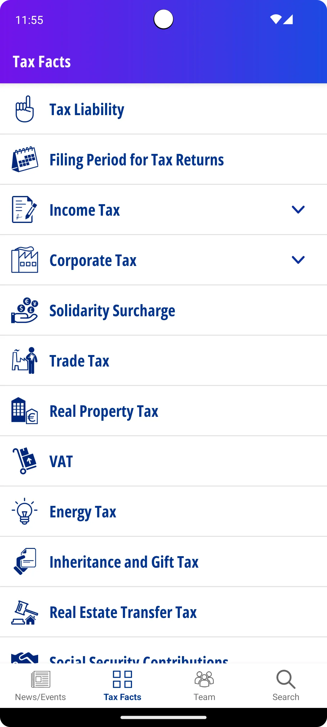 German Tax Facts | Indus Appstore | Screenshot