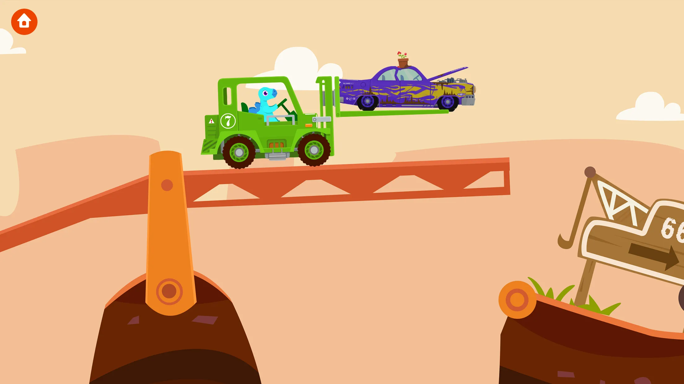 Dinosaur Rescue Truck Games | Indus Appstore | Screenshot