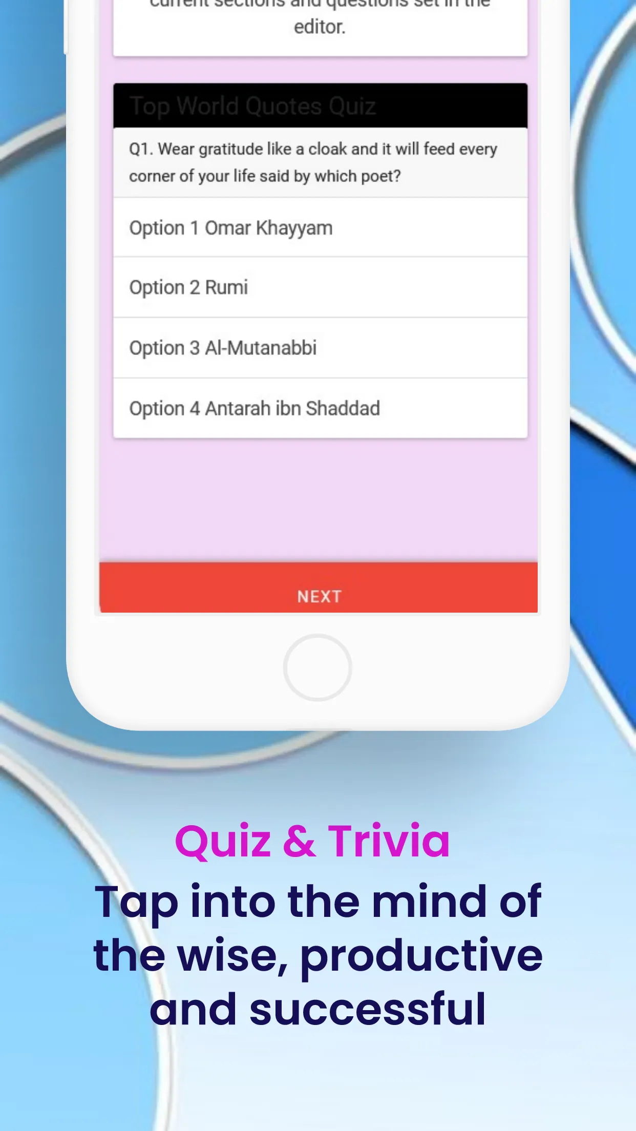 Quiz Trivia Learn Play Quotes | Indus Appstore | Screenshot