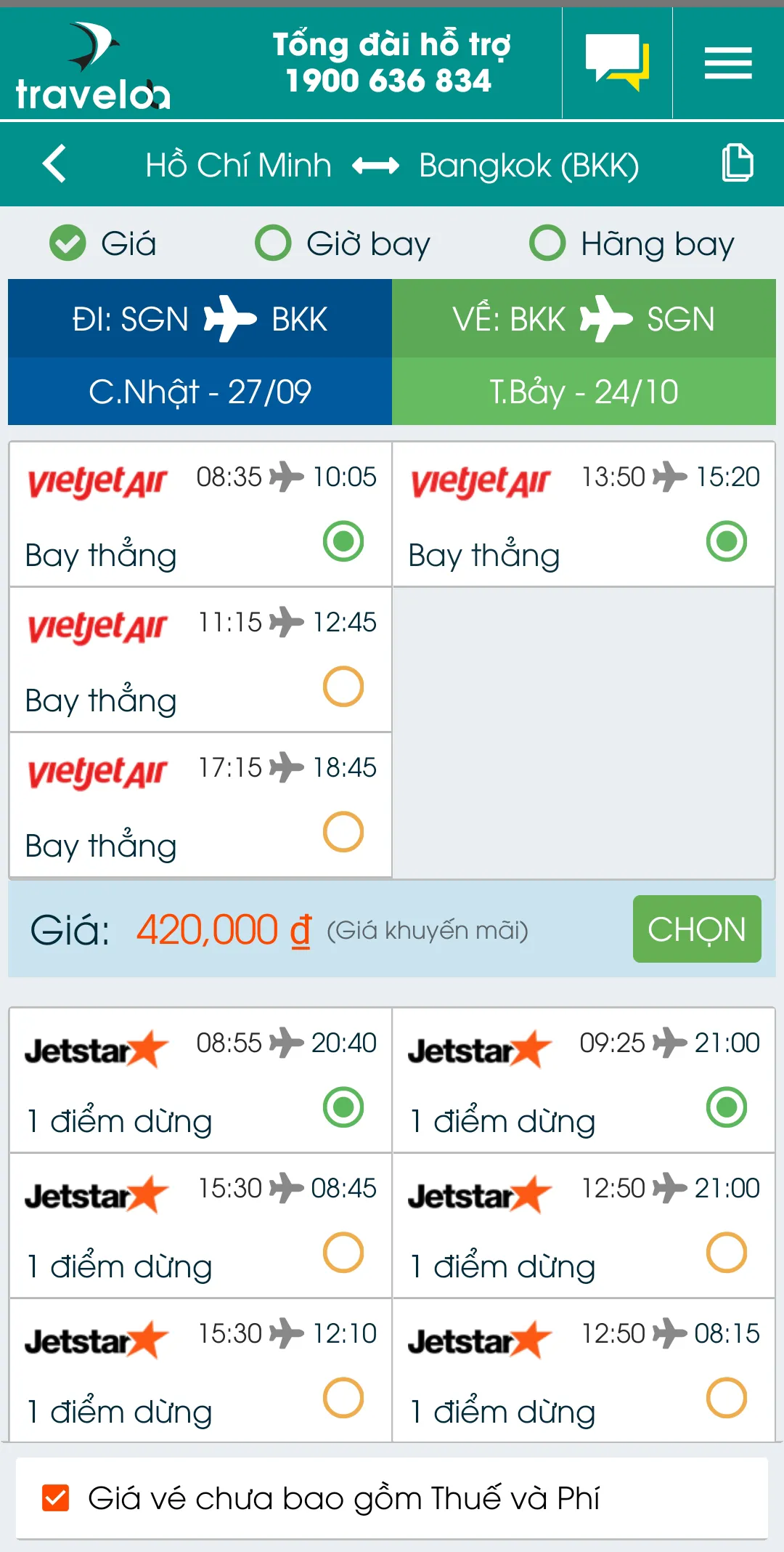 Ứng Dụng Săn Vé Máy Bay Giá Rẻ | Indus Appstore | Screenshot