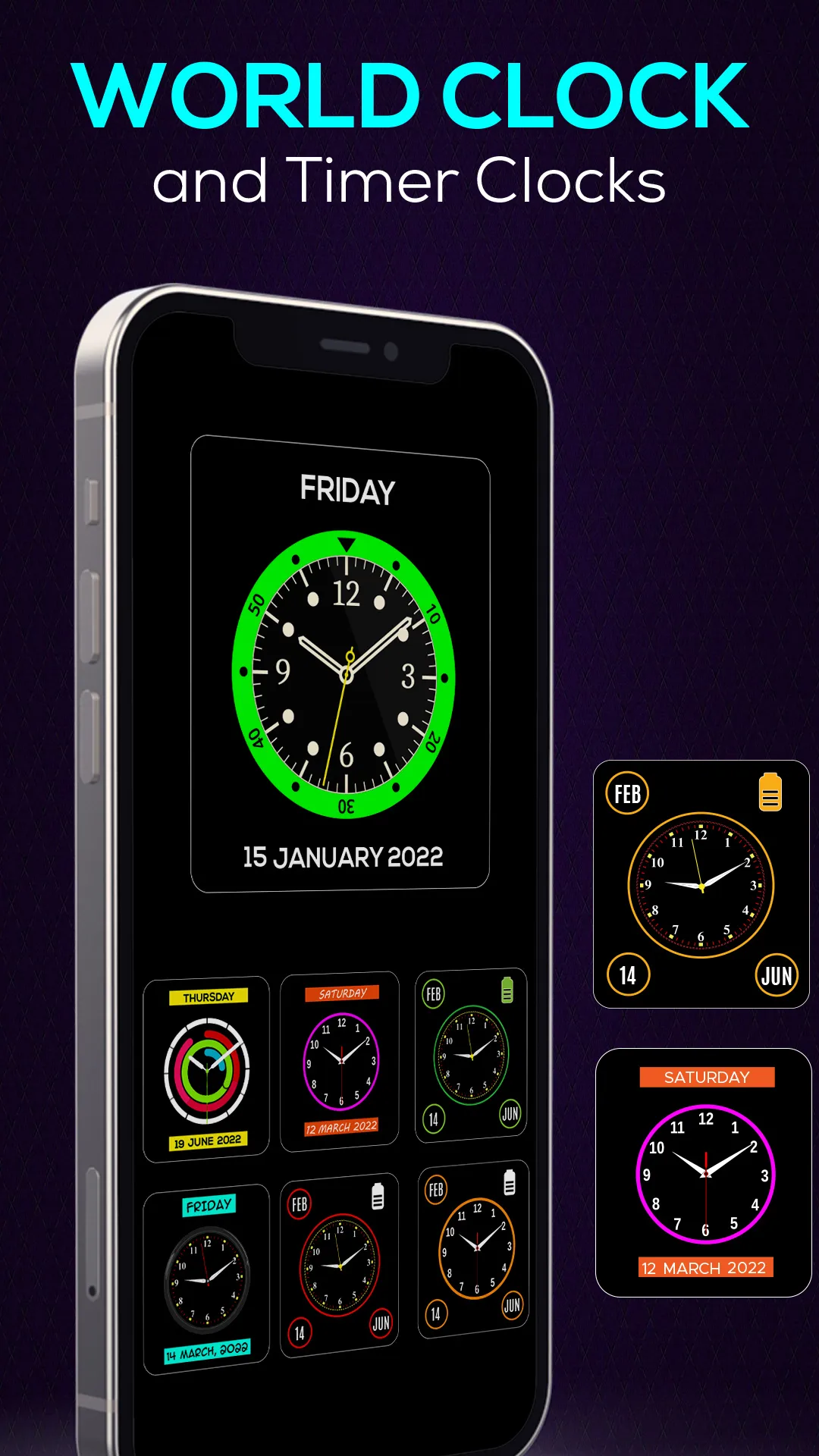 Always On Display Smart Clock | Indus Appstore | Screenshot