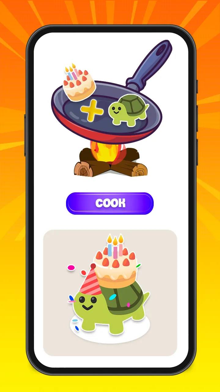 Emoji Merge Kitchen: Fun Moji | Indus Appstore | Screenshot