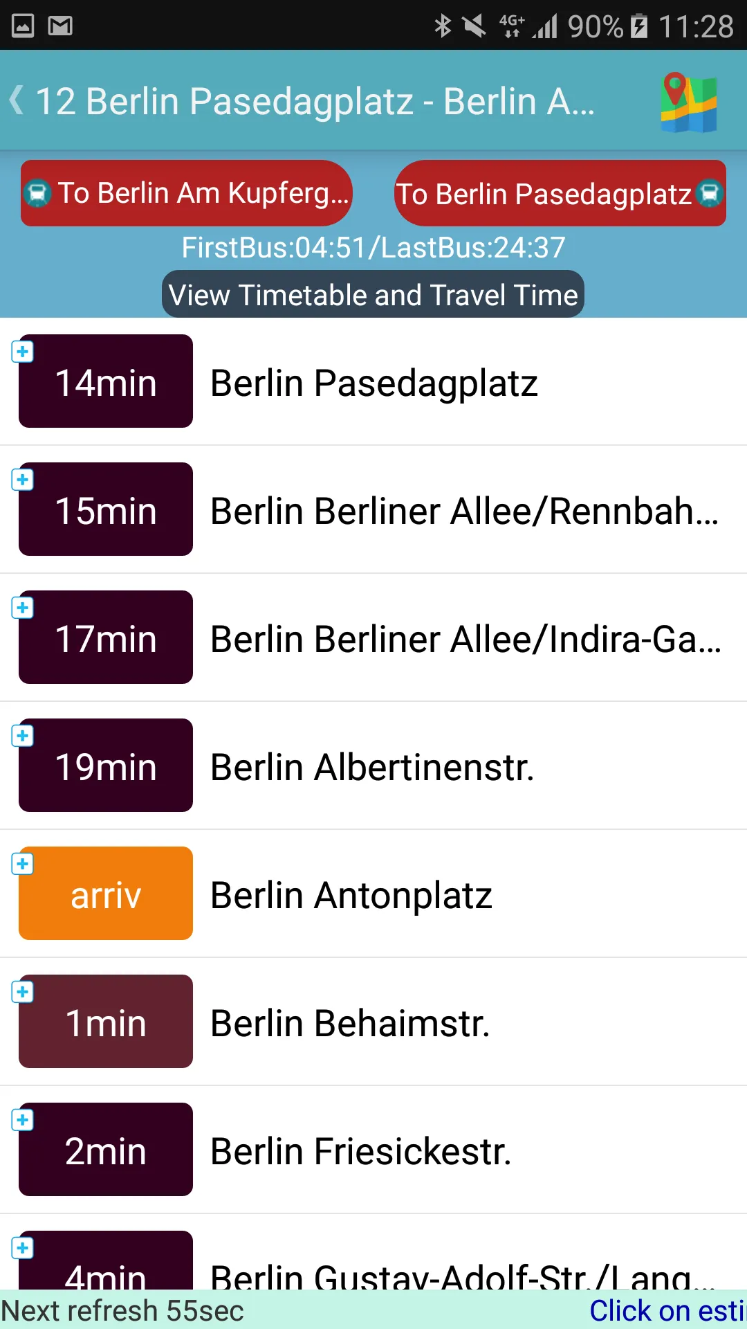 Berlin Bus | Indus Appstore | Screenshot