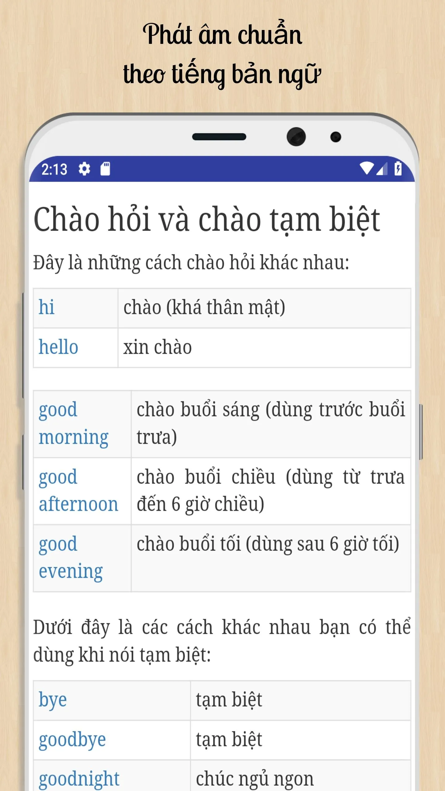 Tiếng Anh giao tiếp hàng ngày | Indus Appstore | Screenshot