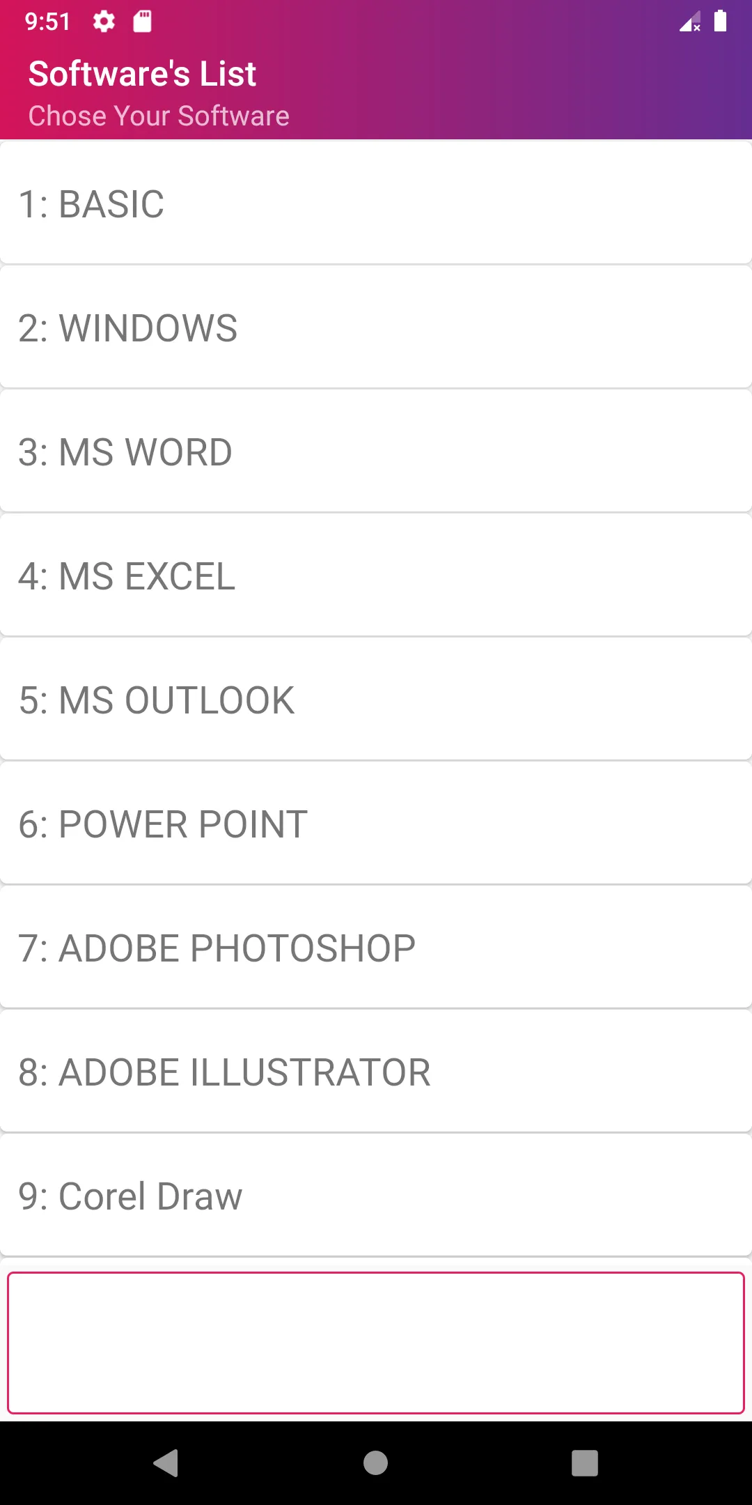 Computer Software Shortcuts | Indus Appstore | Screenshot