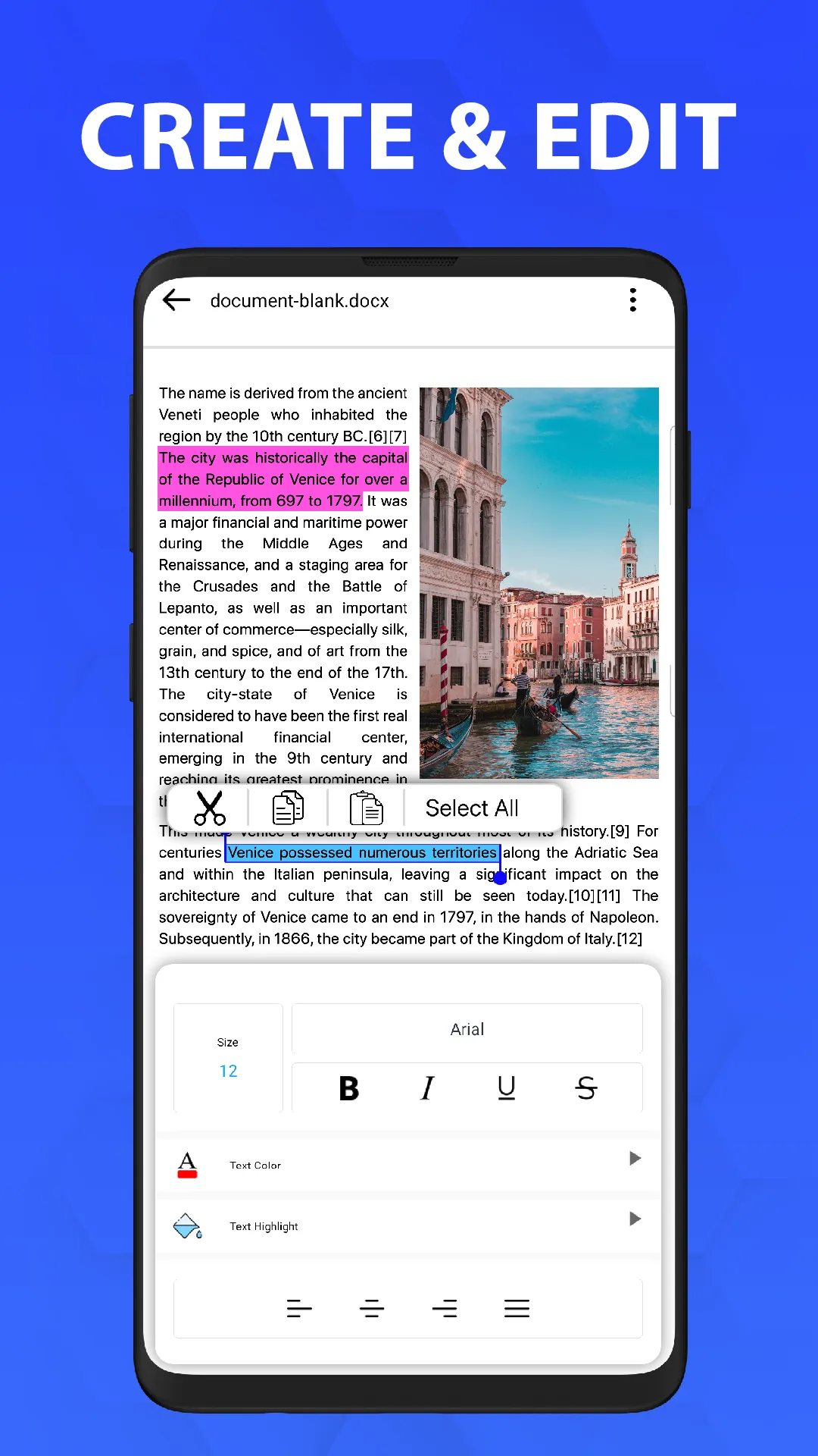 Word Office - Docx reader | Indus Appstore | Screenshot