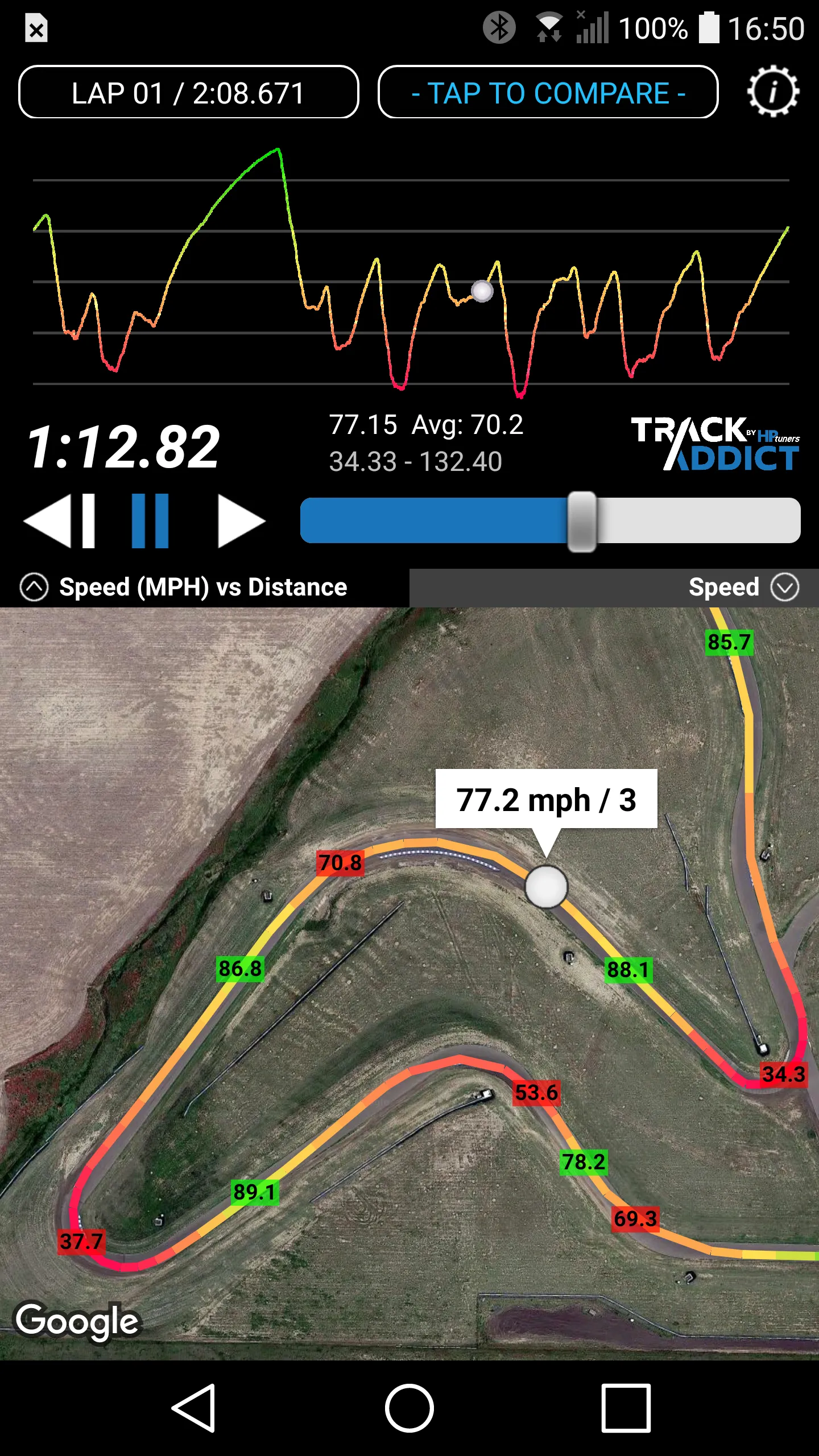 TrackAddict | Indus Appstore | Screenshot