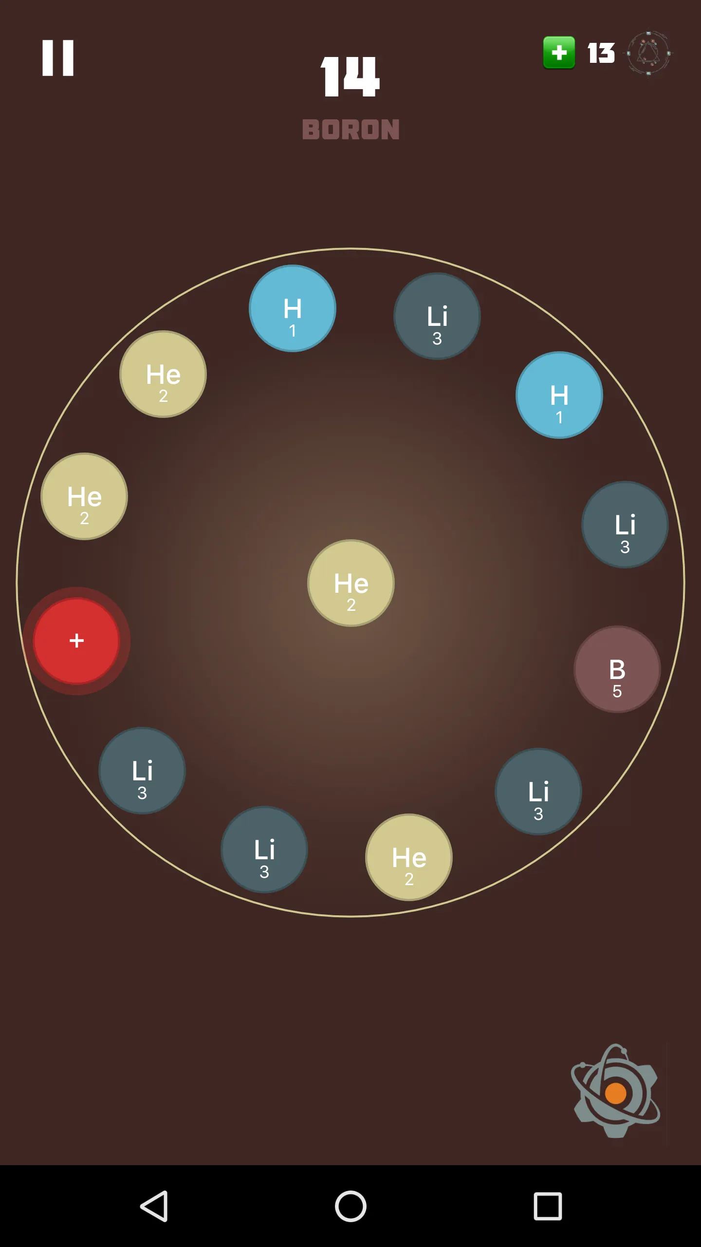 Atomic Fusion - Brain Games | Indus Appstore | Screenshot