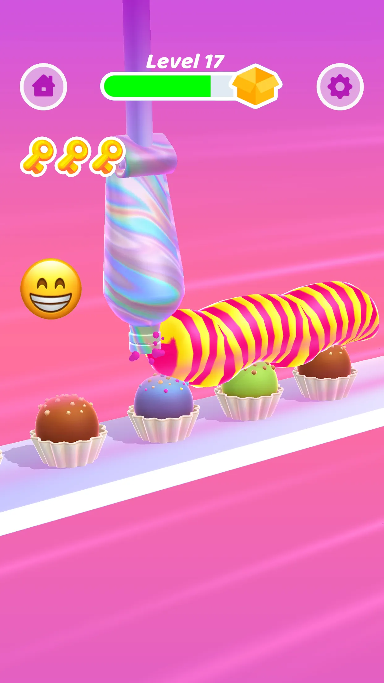 Perfect Cream: Icing Cake Game | Indus Appstore | Screenshot