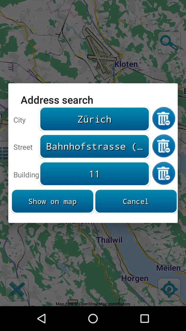 Map of Zurich offline | Indus Appstore | Screenshot