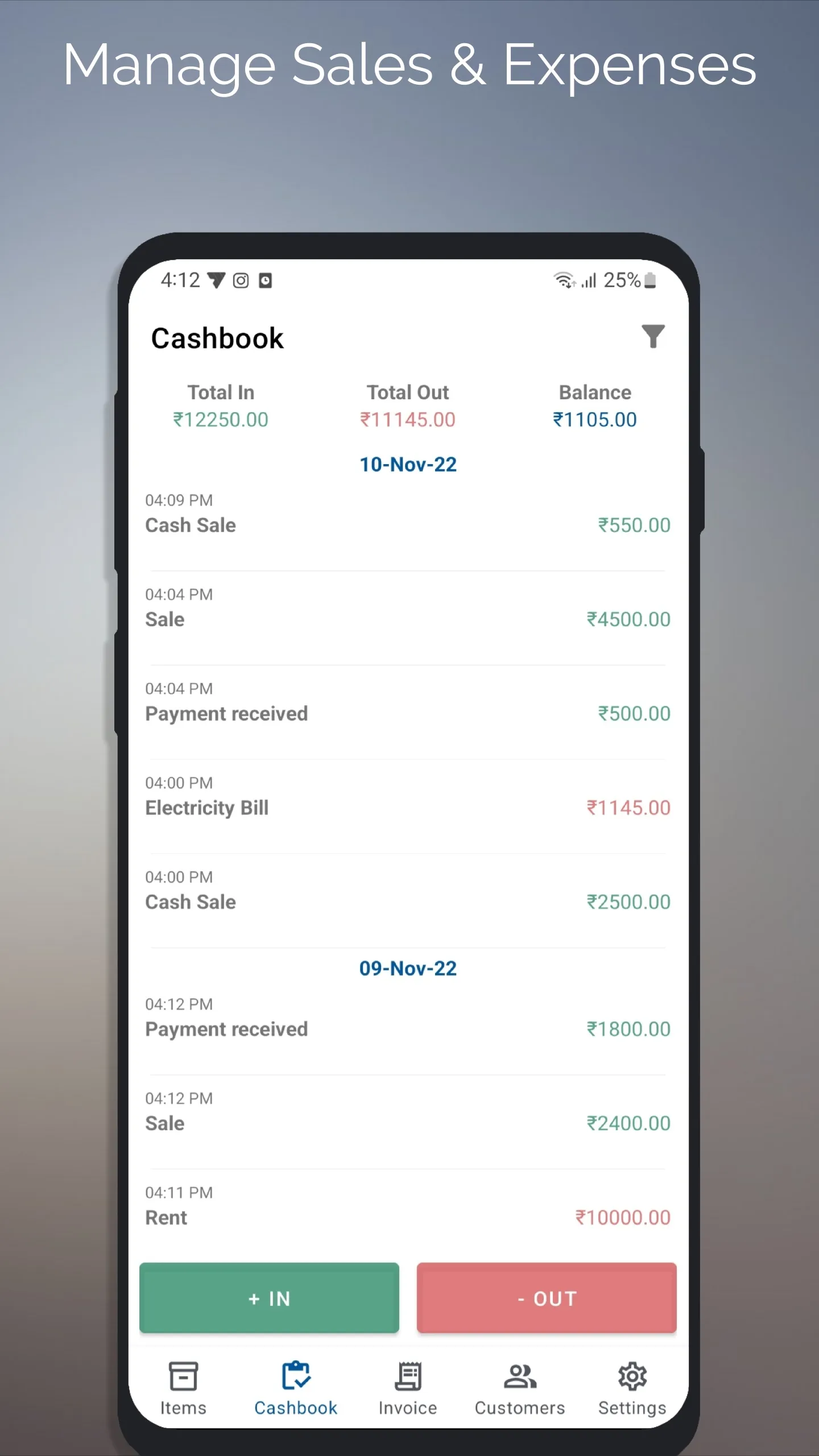 Billculator Easy Invoice Maker | Indus Appstore | Screenshot