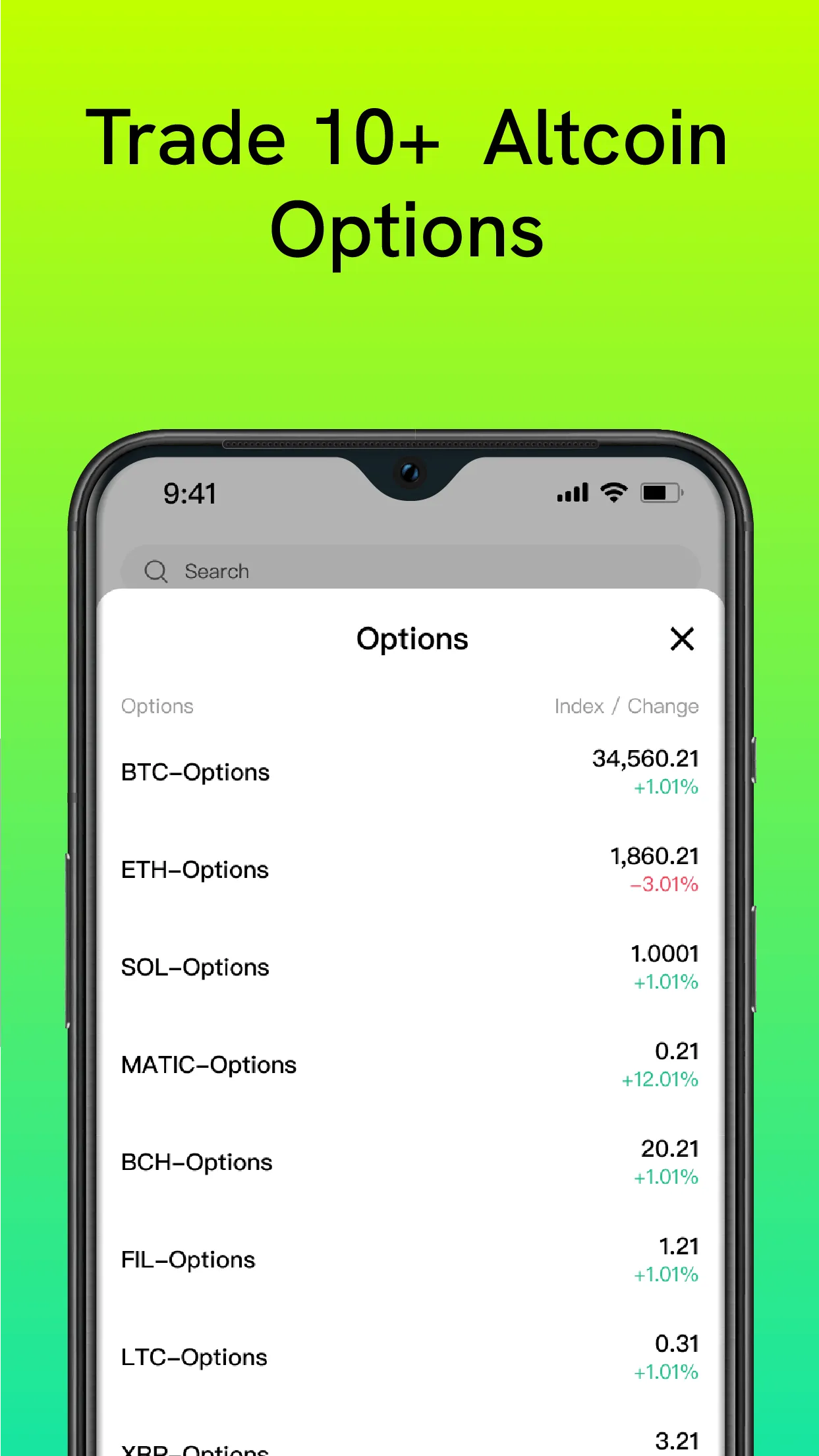 Coincall-Crypto Option&Futures | Indus Appstore | Screenshot