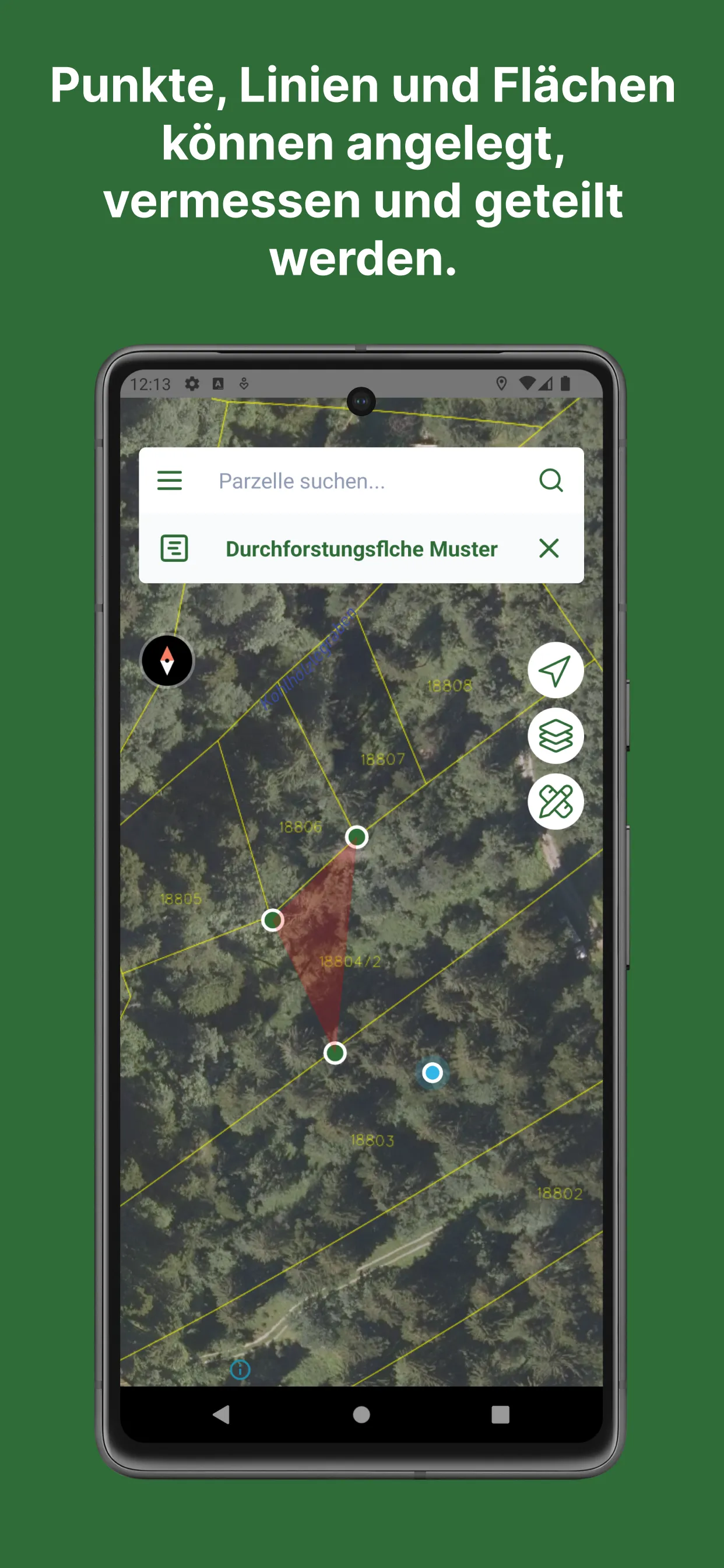 Waldfinder Vorarlberg | Indus Appstore | Screenshot