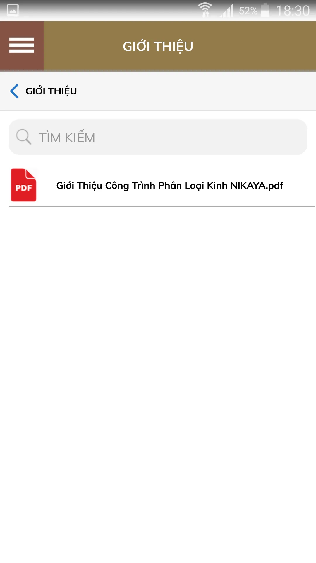 Kinh NIKAYA Phân Loại | Indus Appstore | Screenshot