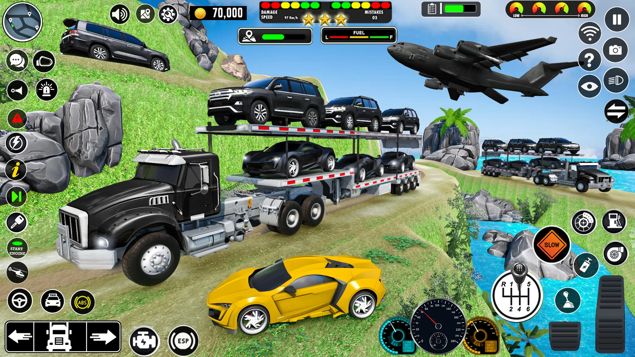 Crazy Truck Transport Car Game | Indus Appstore | Screenshot